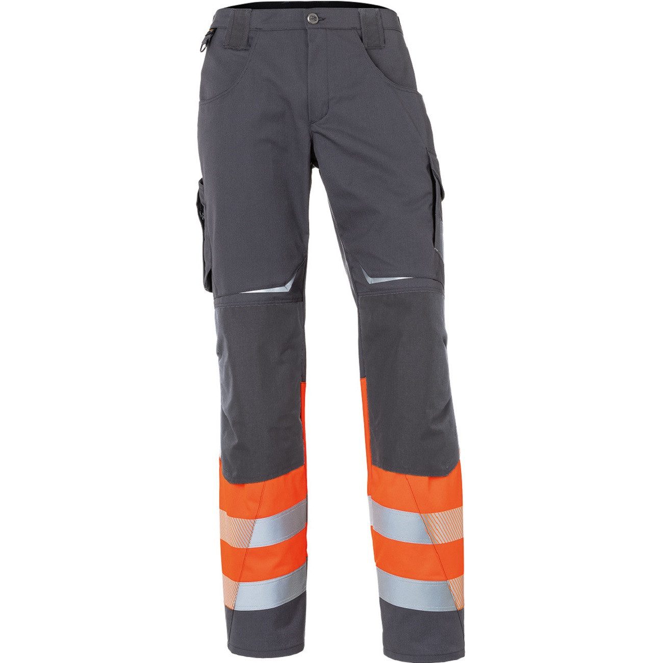 Arbeitshose Warnschutz Bundhose "REFLECTIQ" Kl. 1
