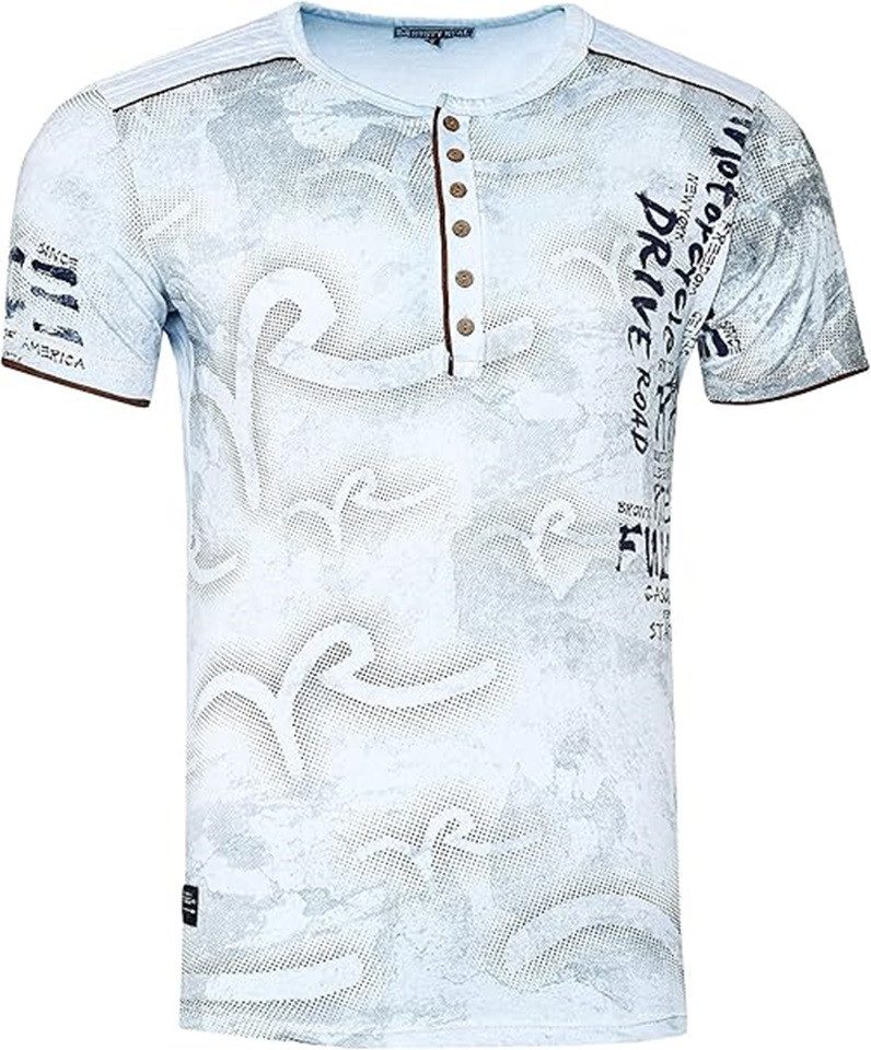 Rusty Neal T-Shirt, mit seitlichem Print günstig online kaufen