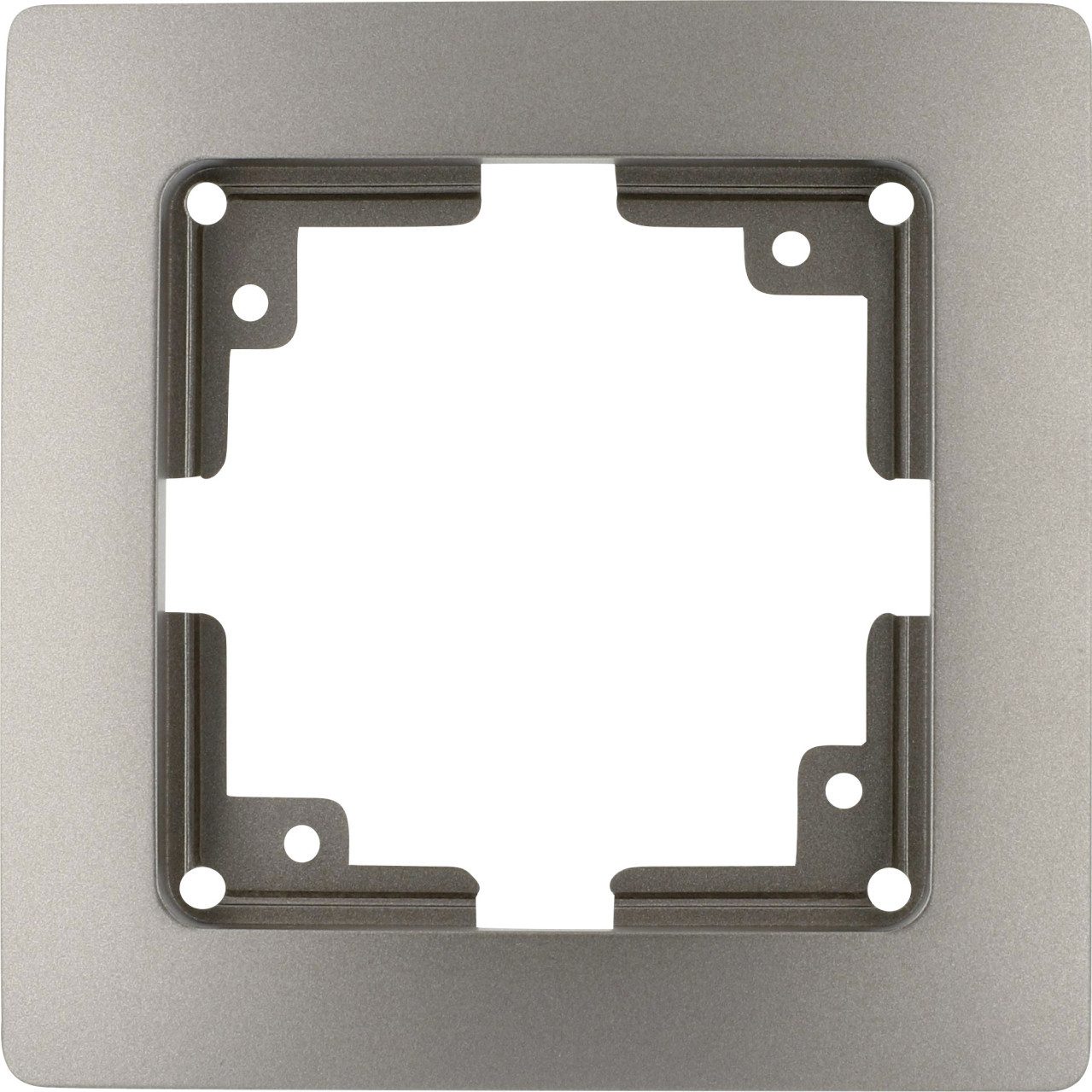 UNITEC Выключатель Unitec Abdeckrahmen Monaco 1-fach platin