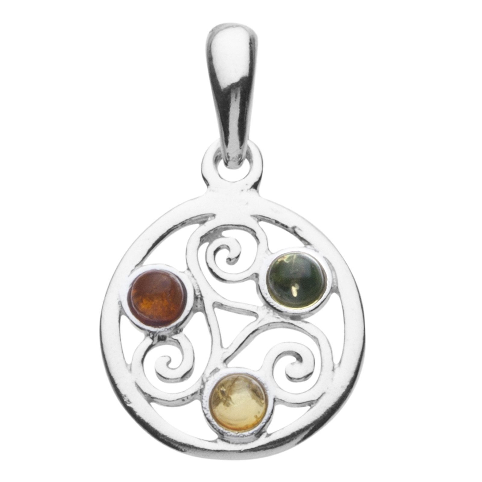 OSTSEE-SCHMUCK Kettenanhänger Ostsee-Schmuck Anhänger Keltische Fibel günstig online kaufen