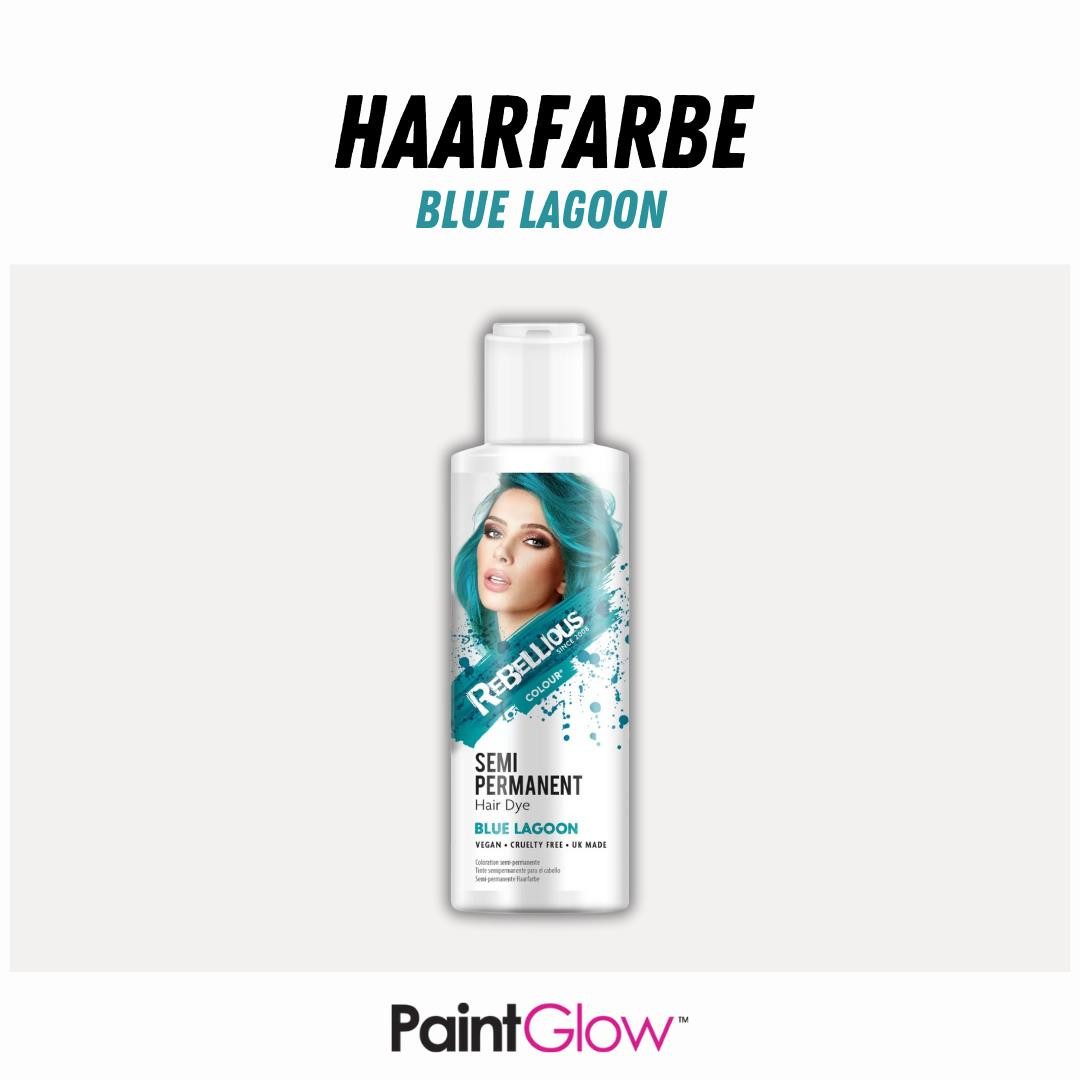 PaintGlow Haarfarbe Semi permanente Haarfarbe verschiedene Farben kurzzeit Farbe 100ml, semi permanente Haarfarbe, hält 2-10 Wäschen