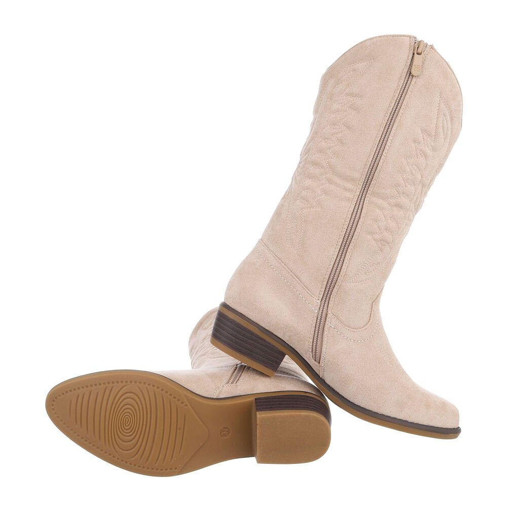 Ital-Design Damen Cowboyboots Western Westernstiefel (85255638) günstig online kaufen