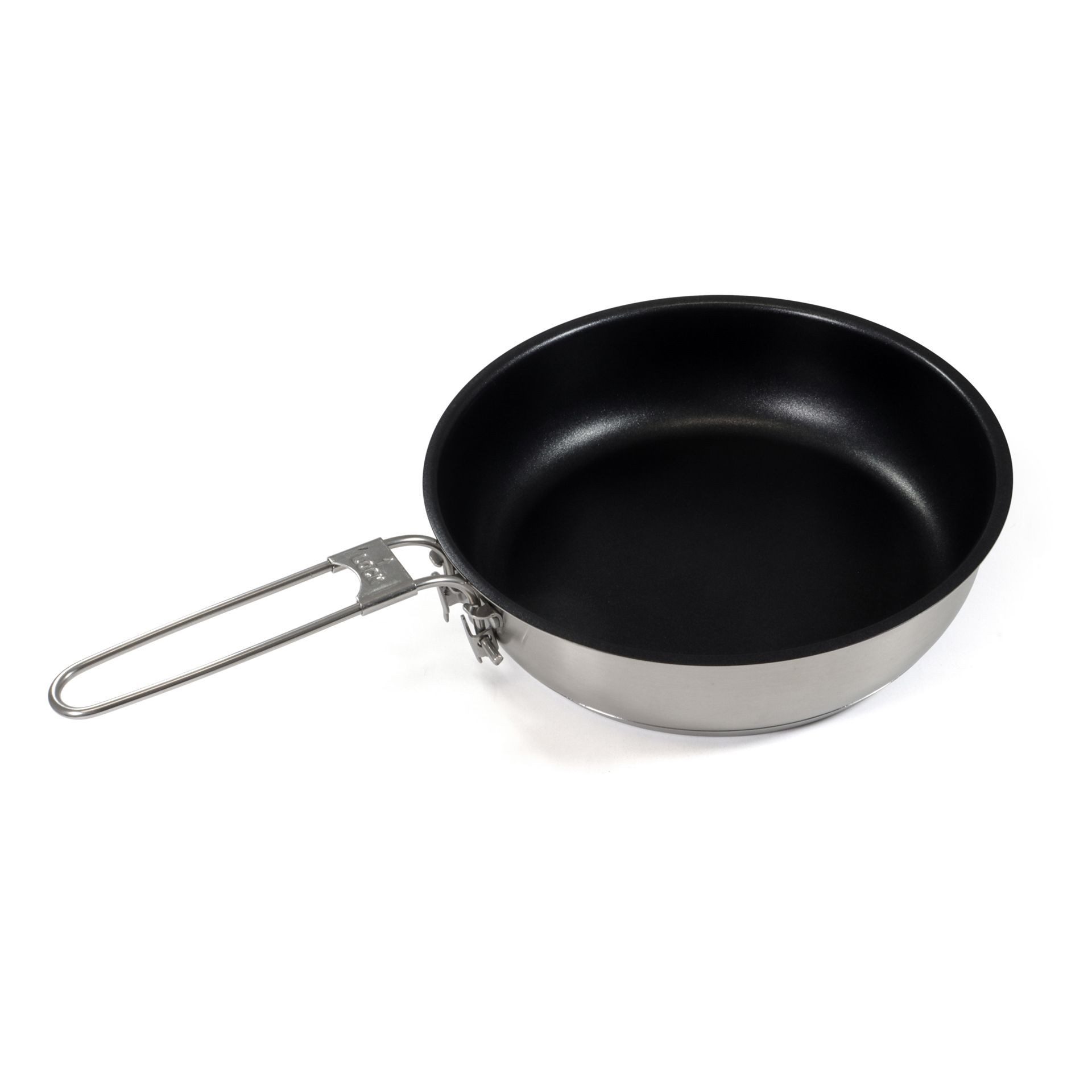 Origin Outdoors Bratpfanne Origin Outdoors Edelstahlpfanne 'Non-Stick', Outdoor Camping