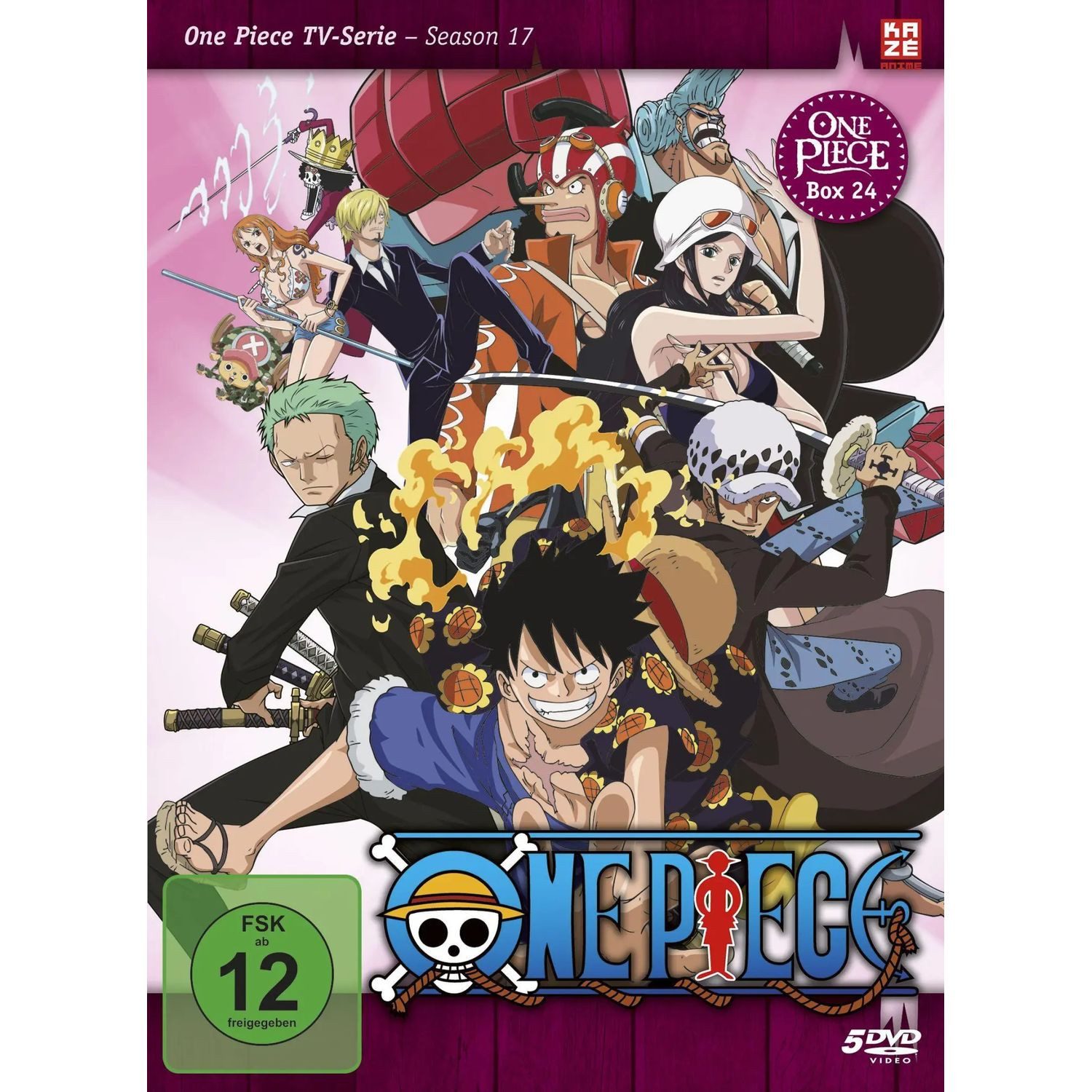 Crunchyroll DVD One Piece - TV-Serie - Box 24 (Episoden 716-746)