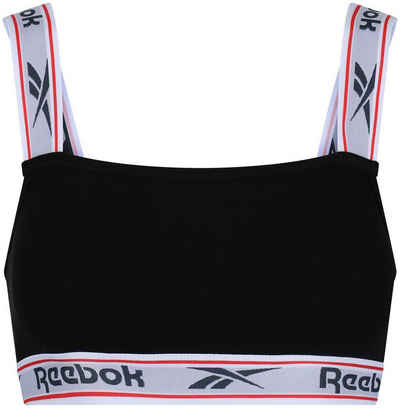 Reebok Bustier "Krystal" mit dicken Logo-Trägern