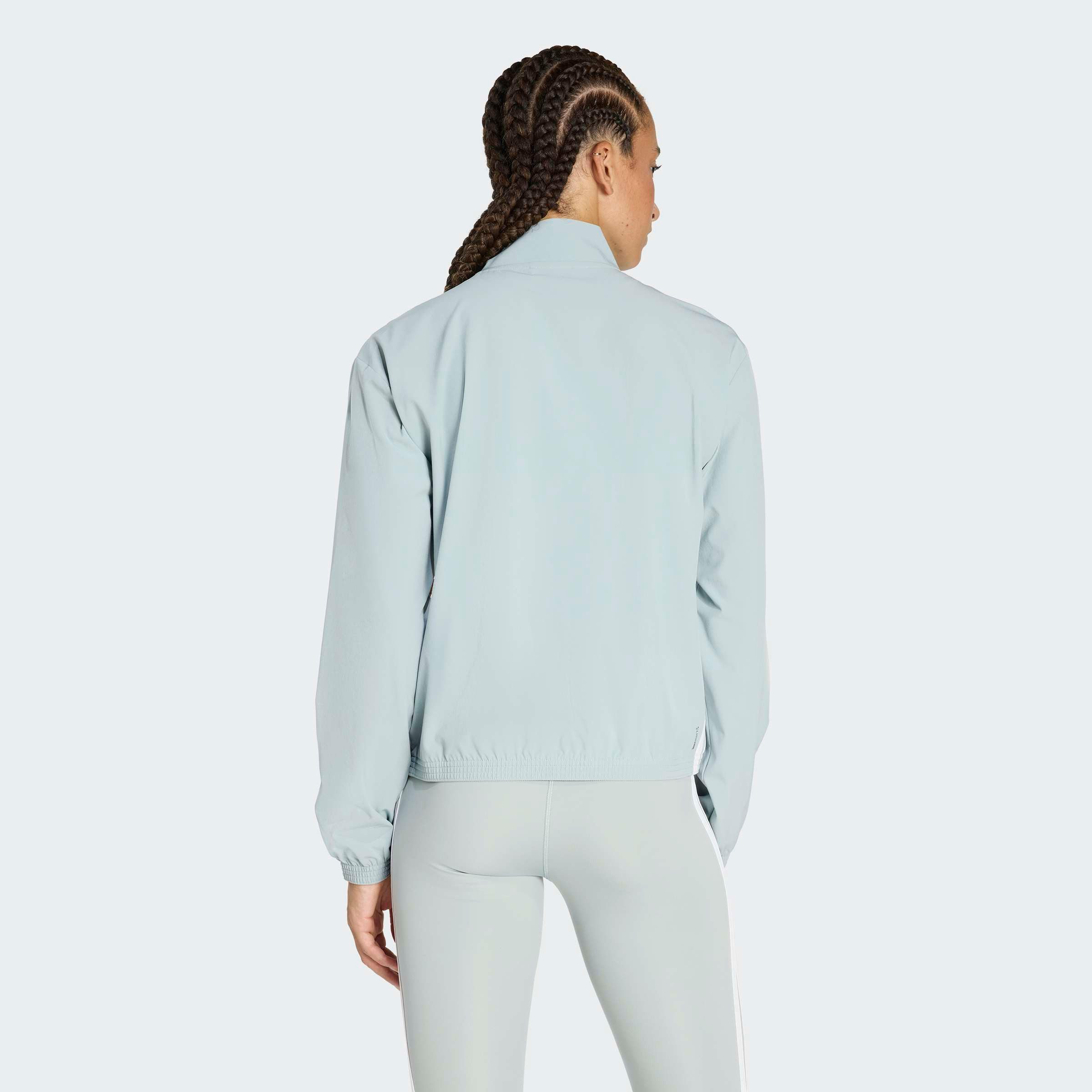 adidas Performance Rollkragenpullover WE 3S WOVEN JKT mit Elasthan-Anteil, leichtes Tragegefühl