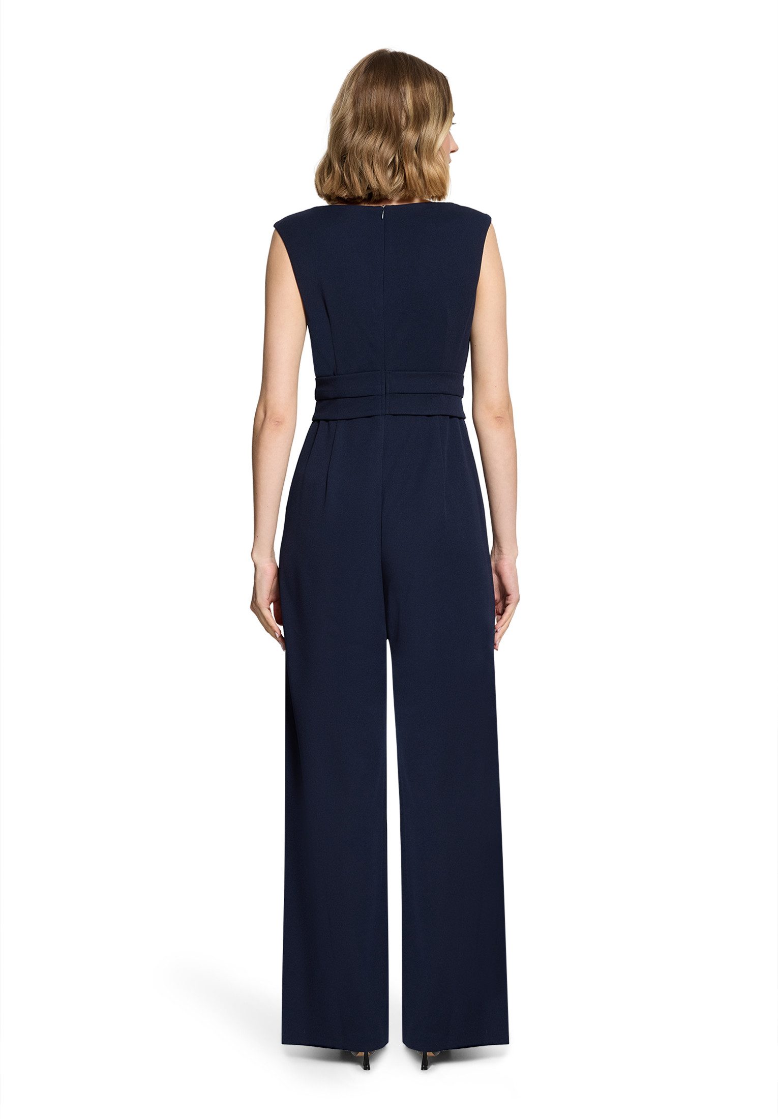 Vera Mont Overall Damen mit weitem Bein (1-tlg) Bunddetail