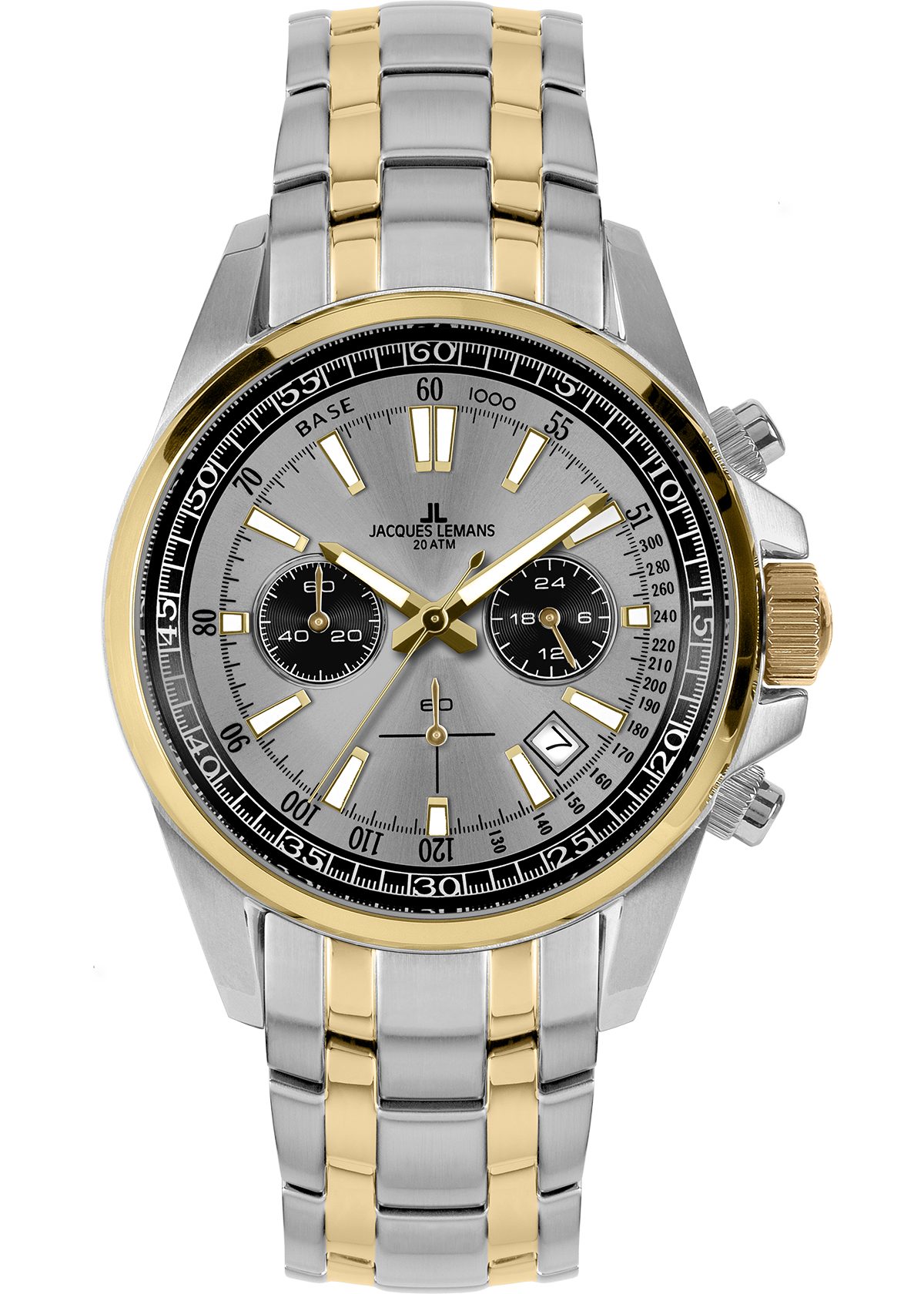 Jacques Lemans Chronograph Liverpool 1-2117ZM, Quarzuhr, Armbanduhr, Herren günstig online kaufen