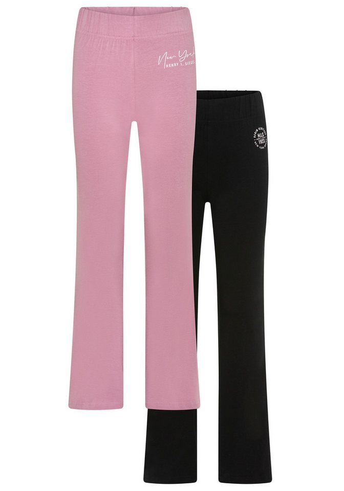H.I.S Leggings 2er Packung H.I.S Leggings mit Schlag für Mädchen (Packung, 2-tlg., 2) Für TEENS. 2er Packung Jazzpants