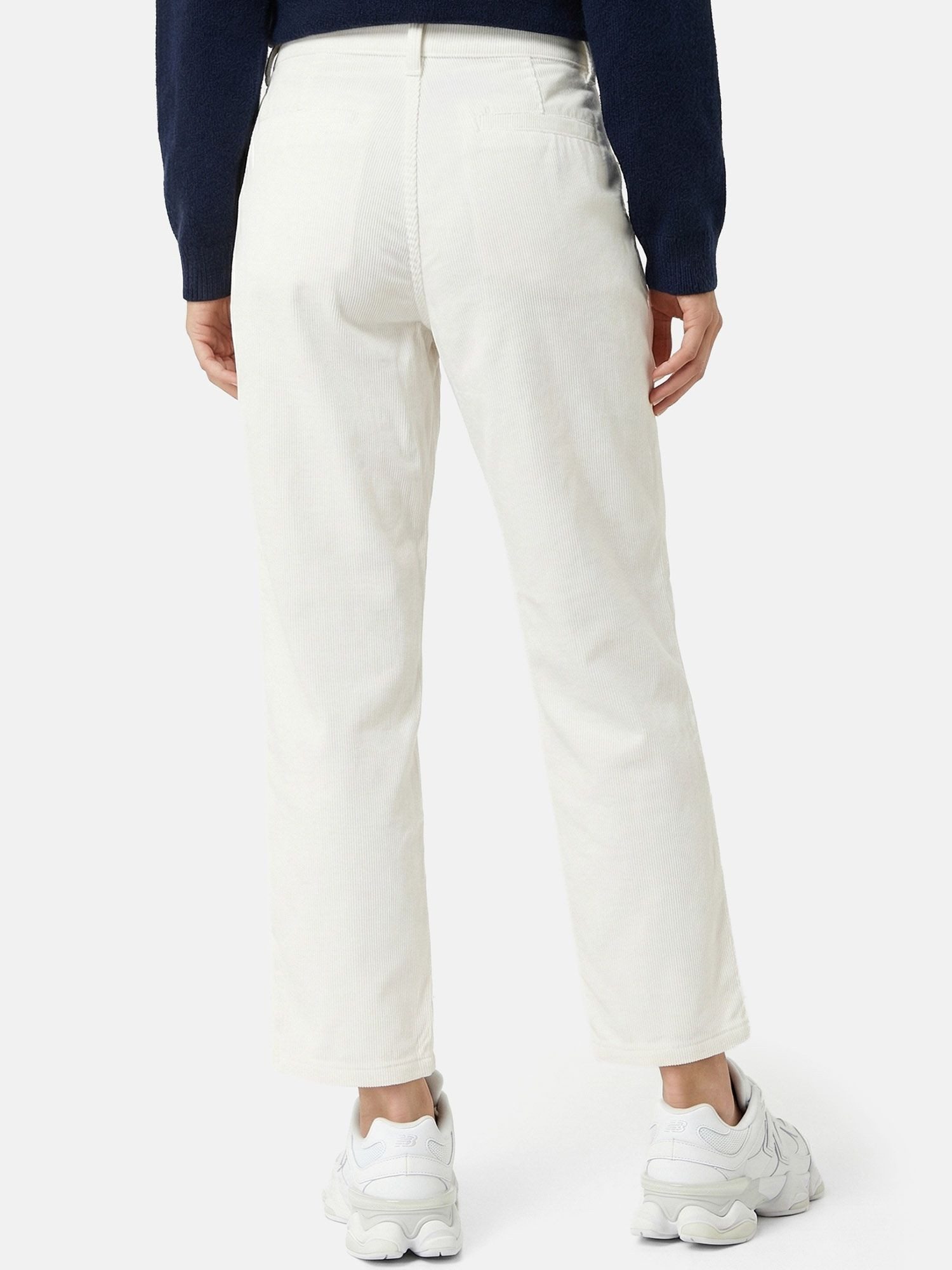 Tazzio Stoffhose F142 Cordhose mit Bundfalten, Wide Leg, hoher Bund