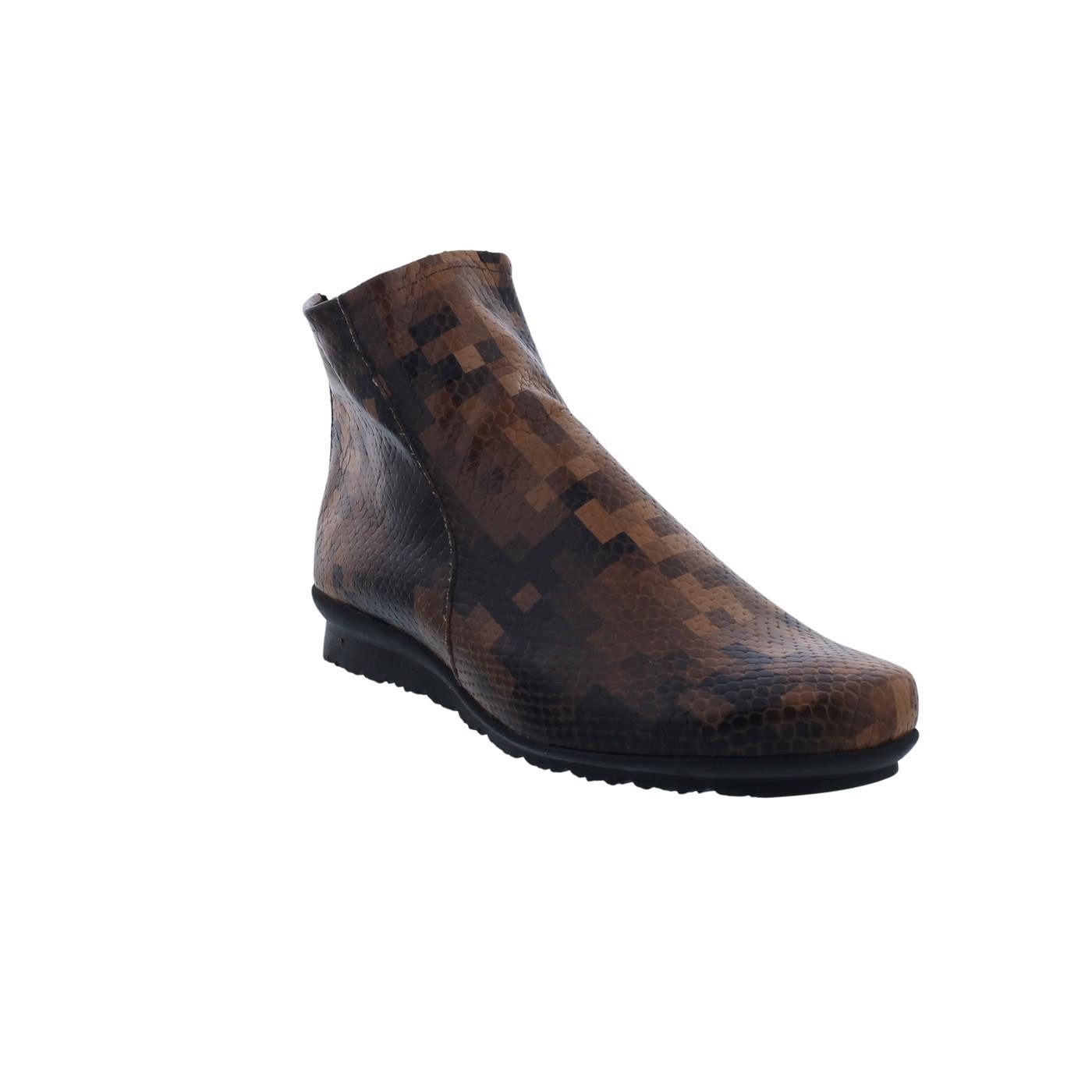 arche Arche Baryky, Terra / noir, Pyxel (Glattleder), Reißverschluss, Booti günstig online kaufen