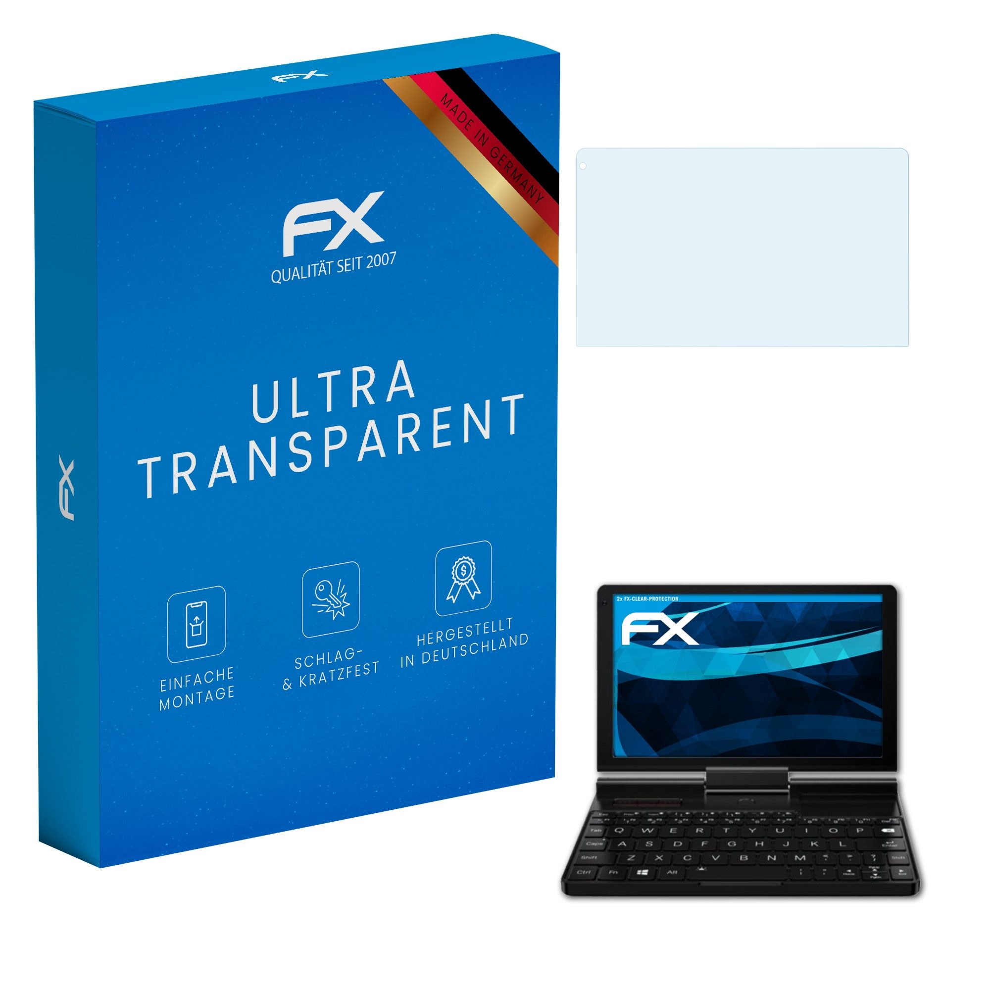 Schutzfolie Displayschutz für GPD Pocket 3