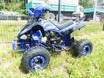 KXD Quad 125ccm Quad ATV Kinder Quad Pitbike 4 Takt Quad 7 Zoll ATV 004 Blau