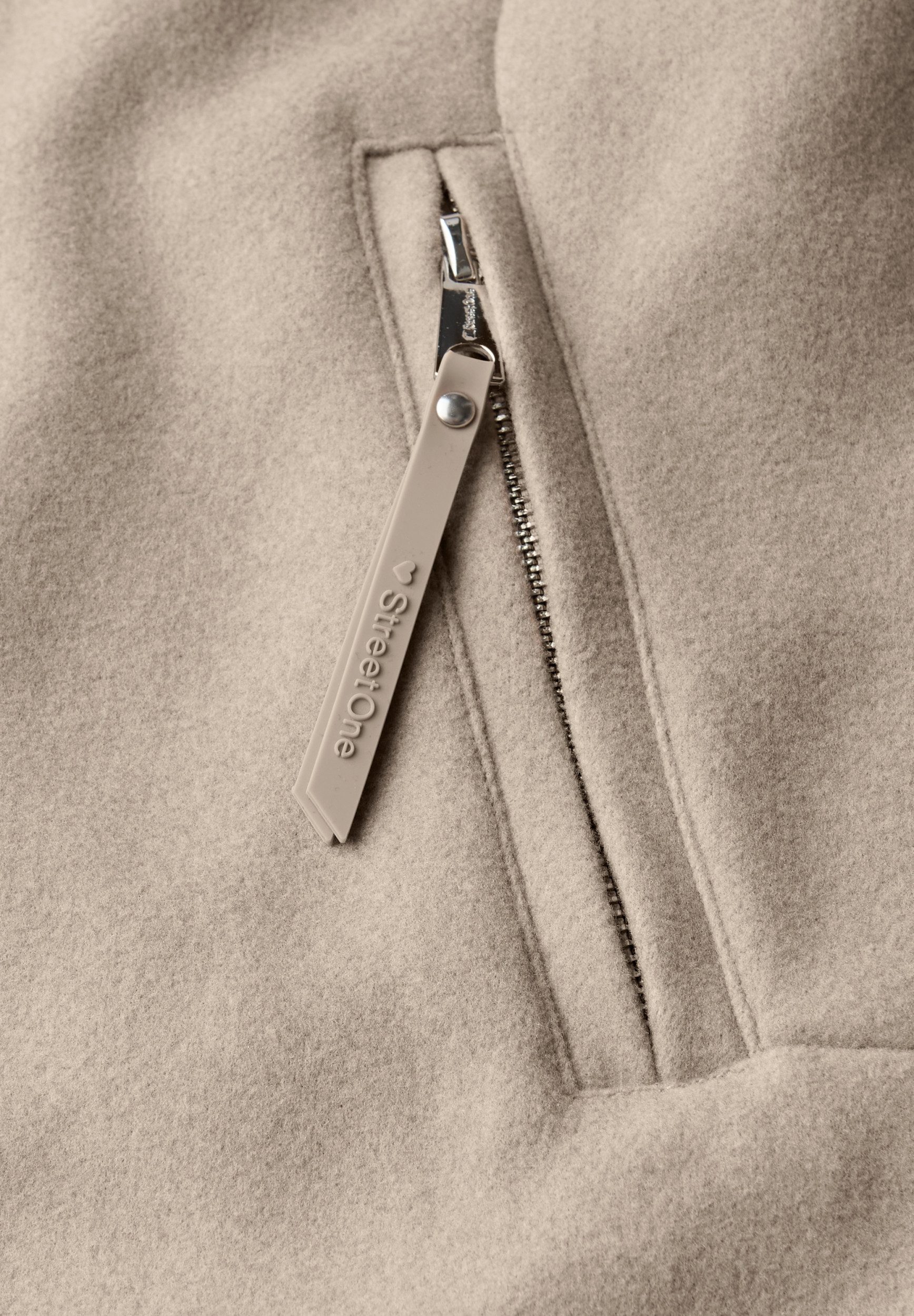 STREET ONE Steppmantel LTD QR Coat w. Knit Details günstig online kaufen