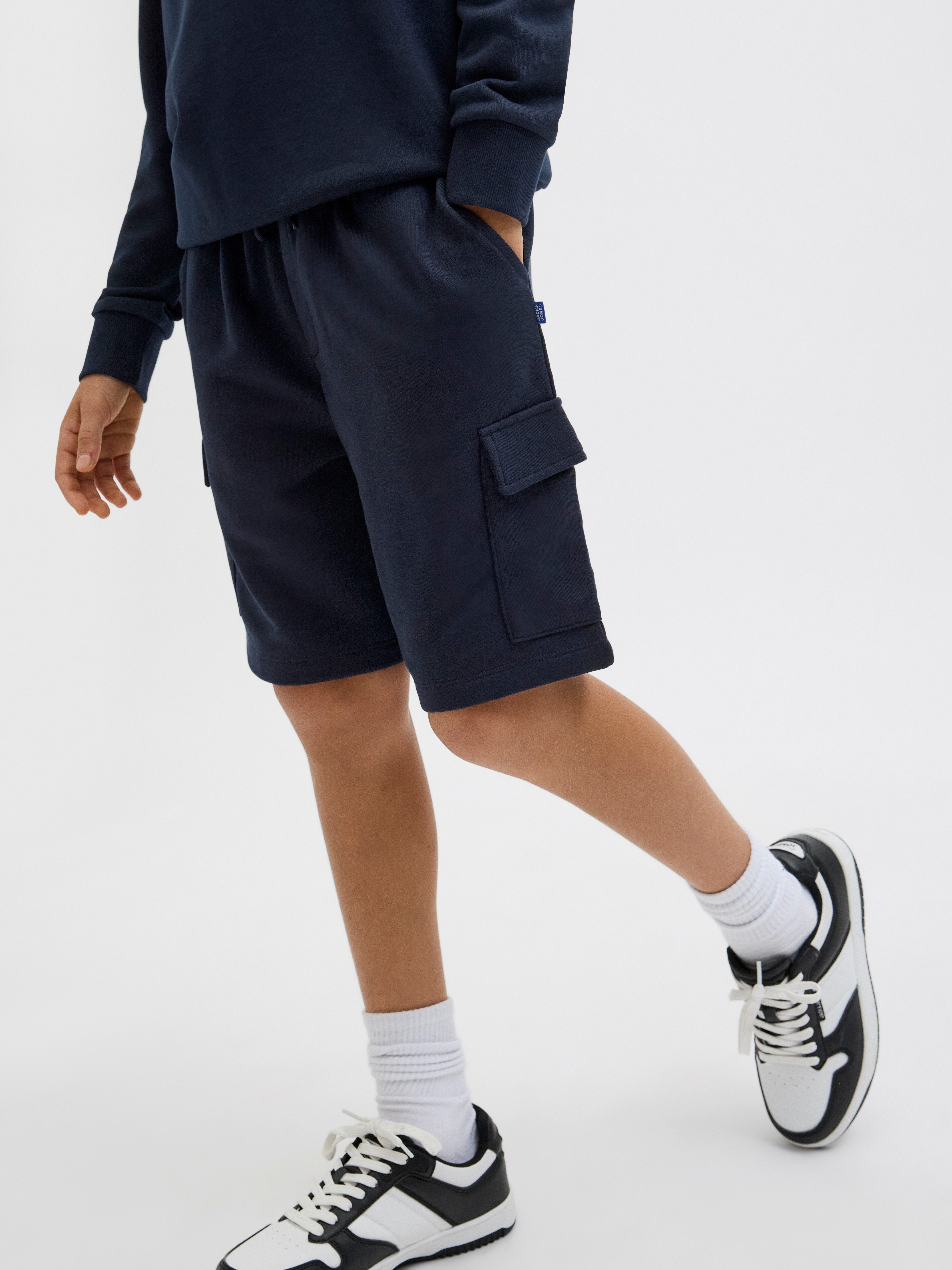 Jack & Jones Junior Cargoshorts JPSTBRADLEY SWEAT CARGO SHORTS SN JNR – Bild 2 von 5