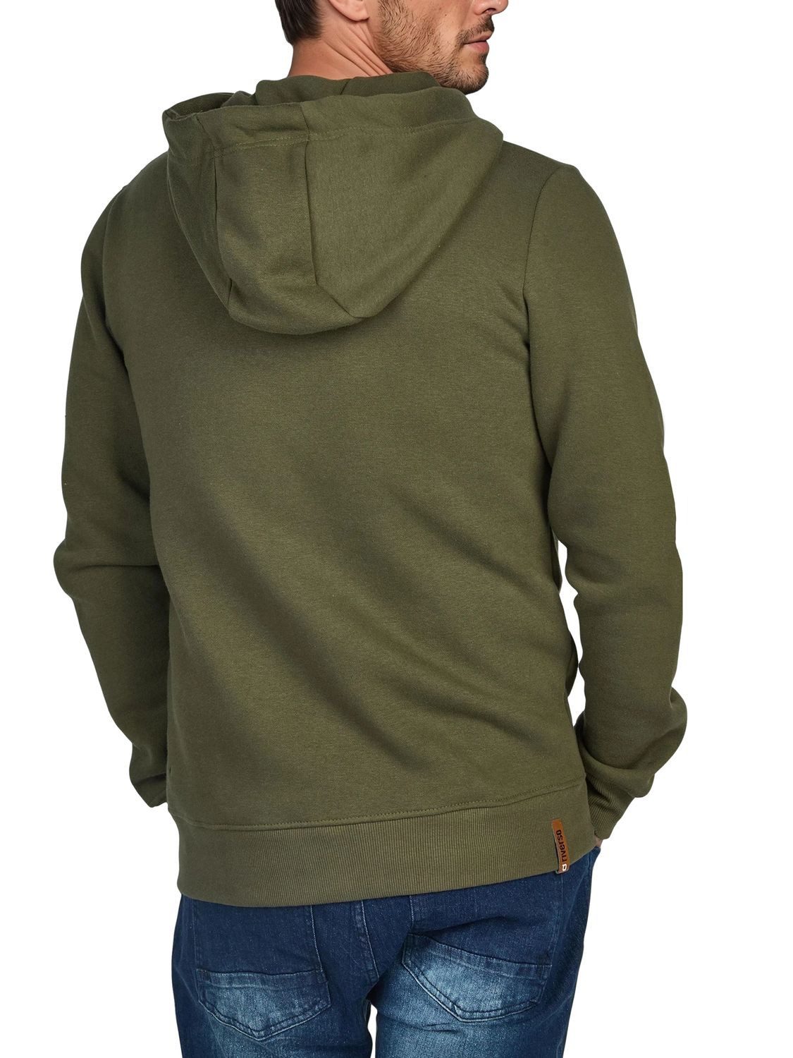 riverso Kapuzensweatjacke Herren Sweatjacke RIVThilo Regular Fit Hoodie