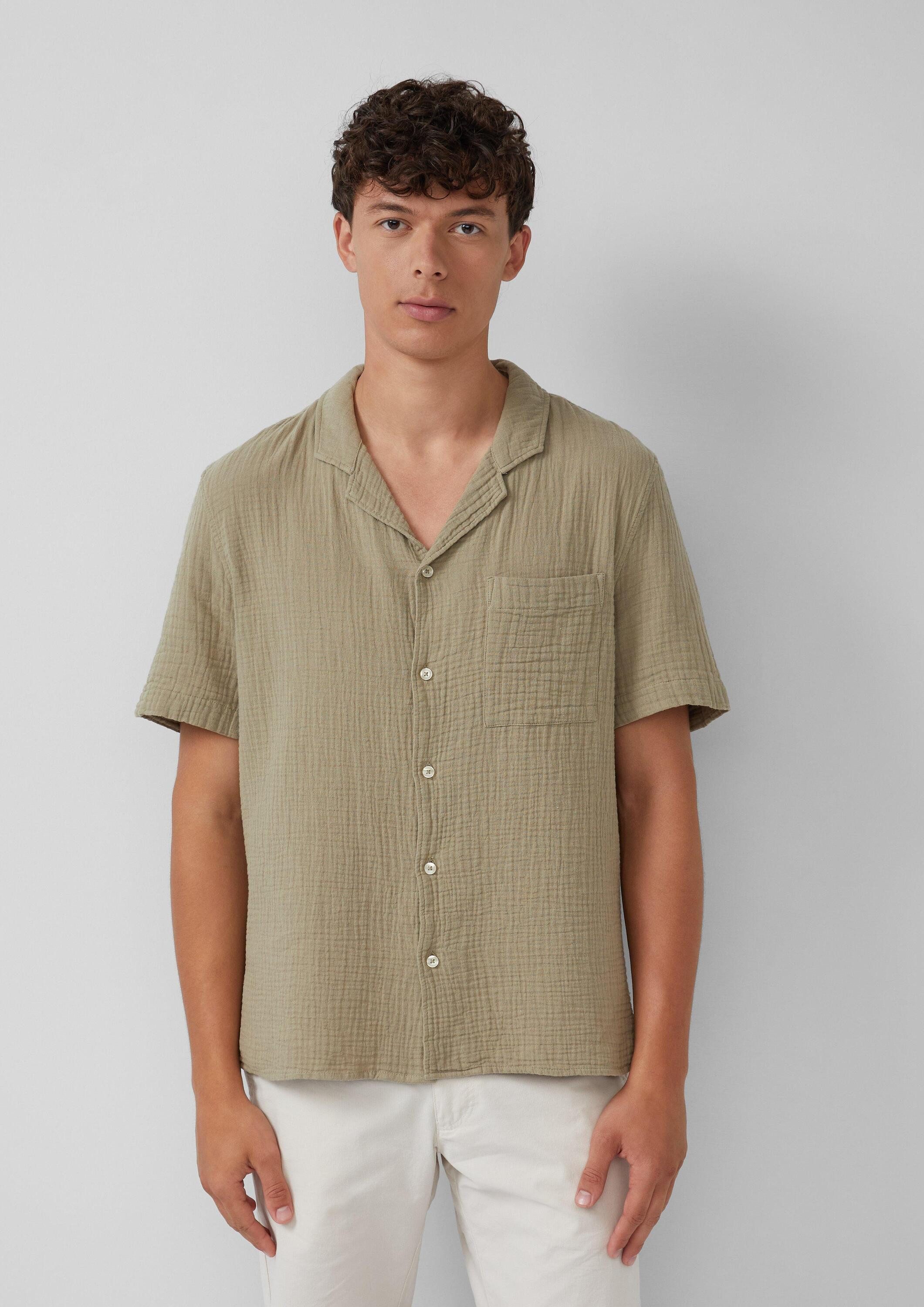 s.Oliver Kurzarmhemd Hemd Resort Fit: Luftiges günstig online kaufen