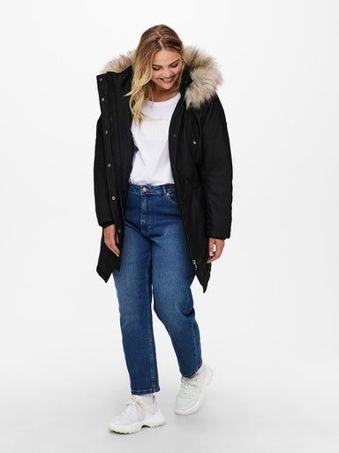 ONLY CARMAKOMA Parka CARIRENA PARKA COAT OTW Kunstfaser, regular fit
