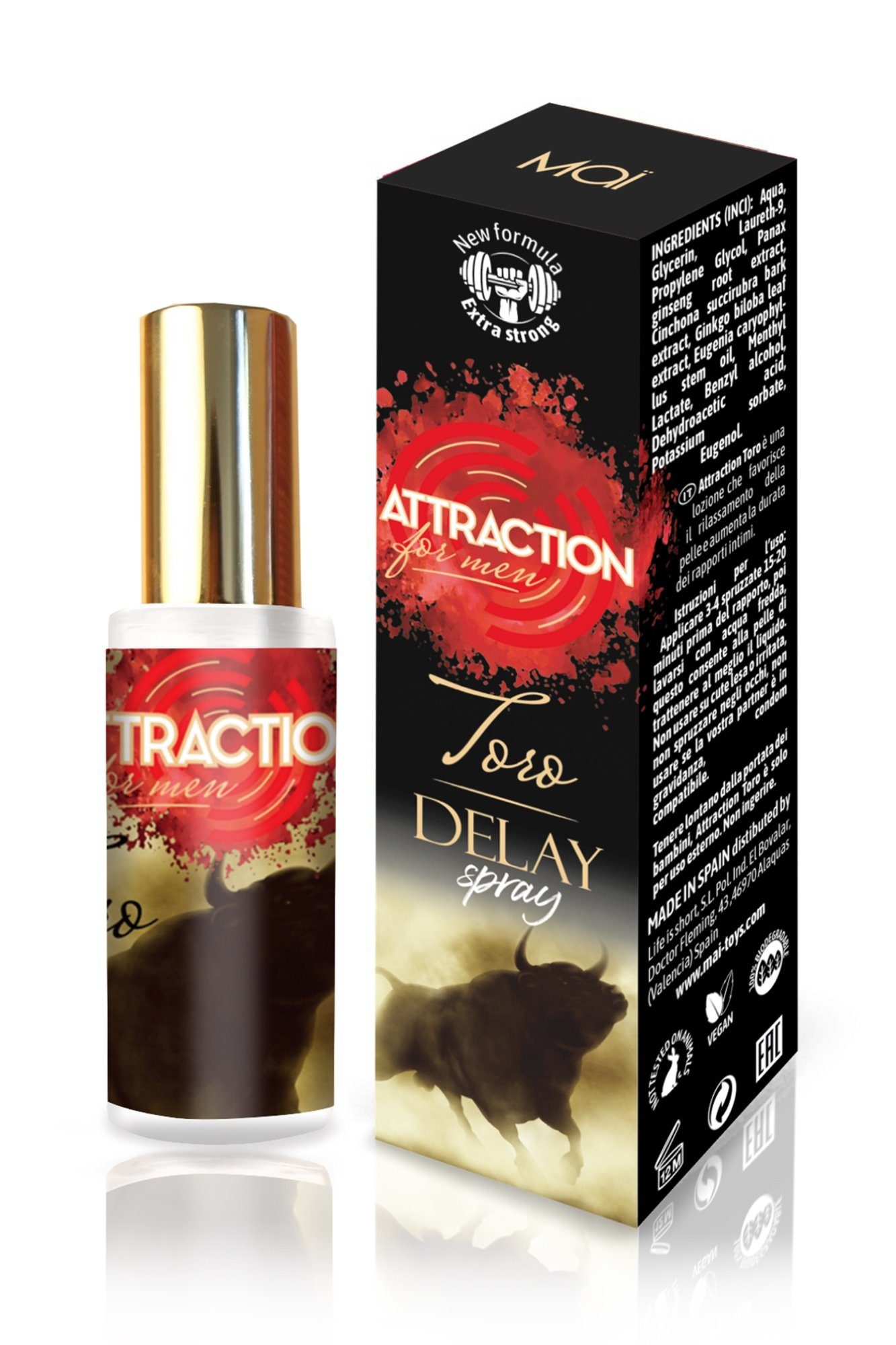 Cosmetics Verzögerungsmittel Delay Spray Verzögerungs Orgasmus Toro Mai Attraction Mai Spray