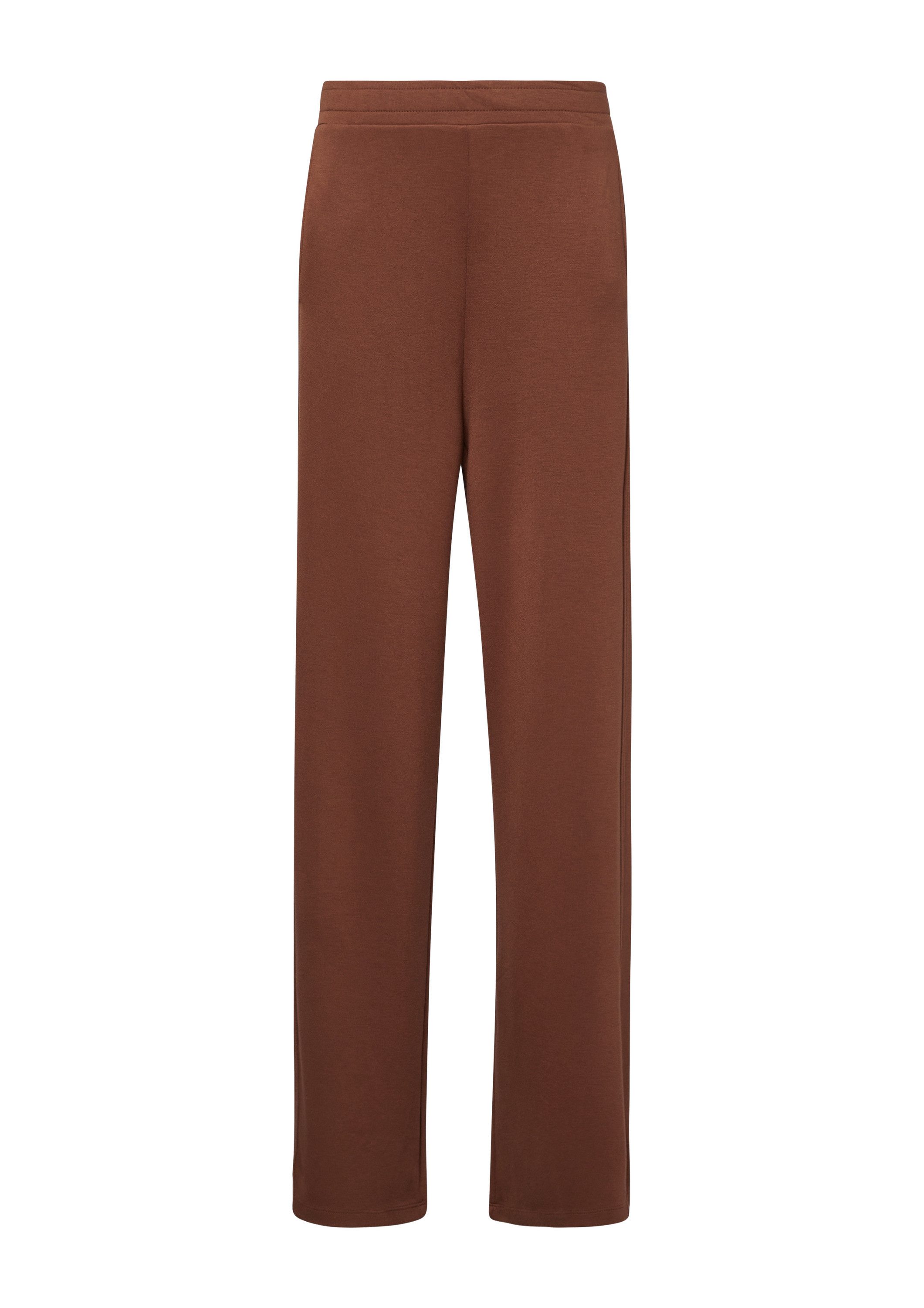 s.Oliver Chinos Hose Hose aus Viskosemix mit Wide Leg günstig online kaufen