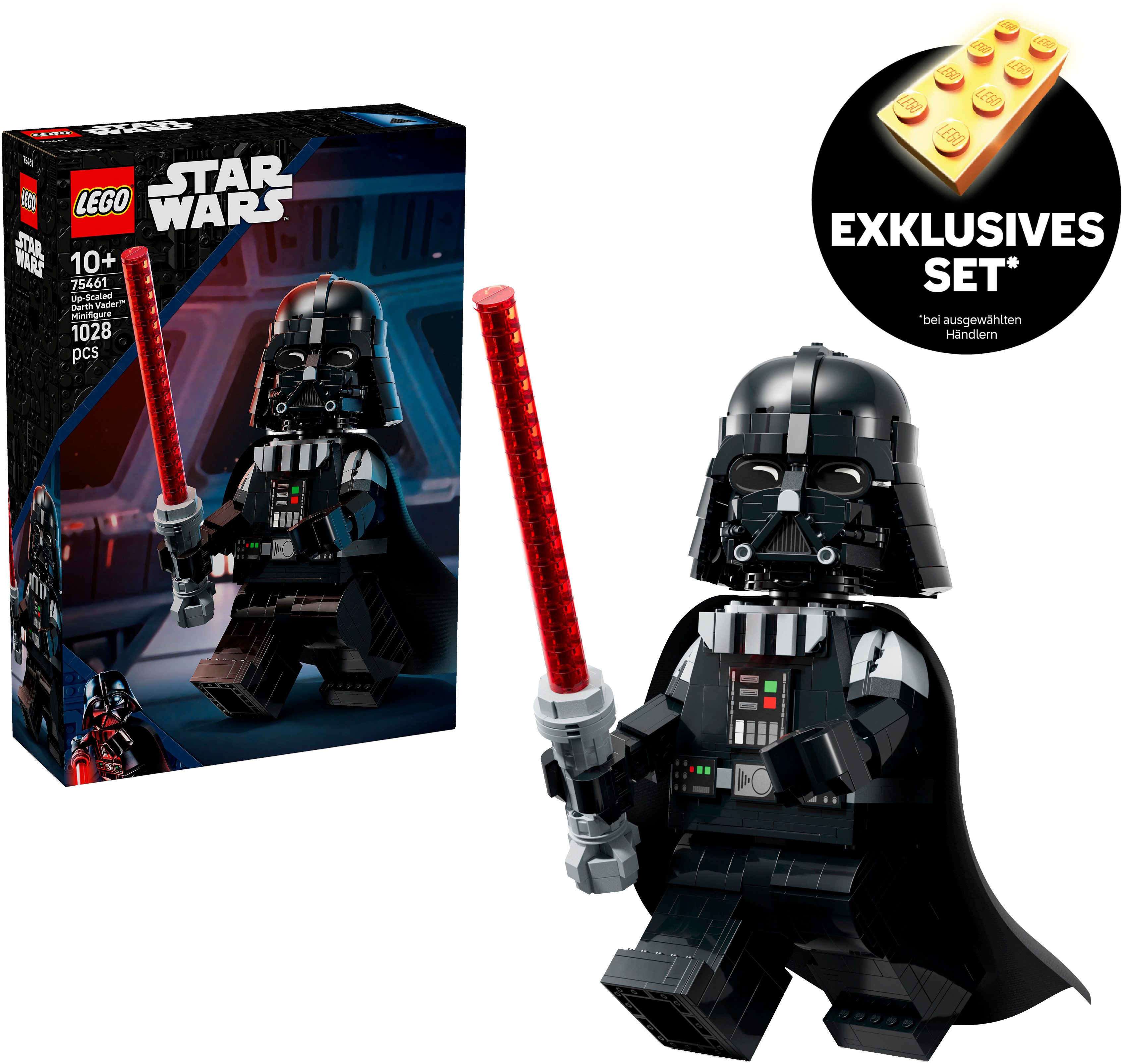 LEGO® Große Darth-Vader-Minifigur, 28 cm (75461), LEGO Star Wars Konstruktionsspielsteine, (1028 St), Made in Europe