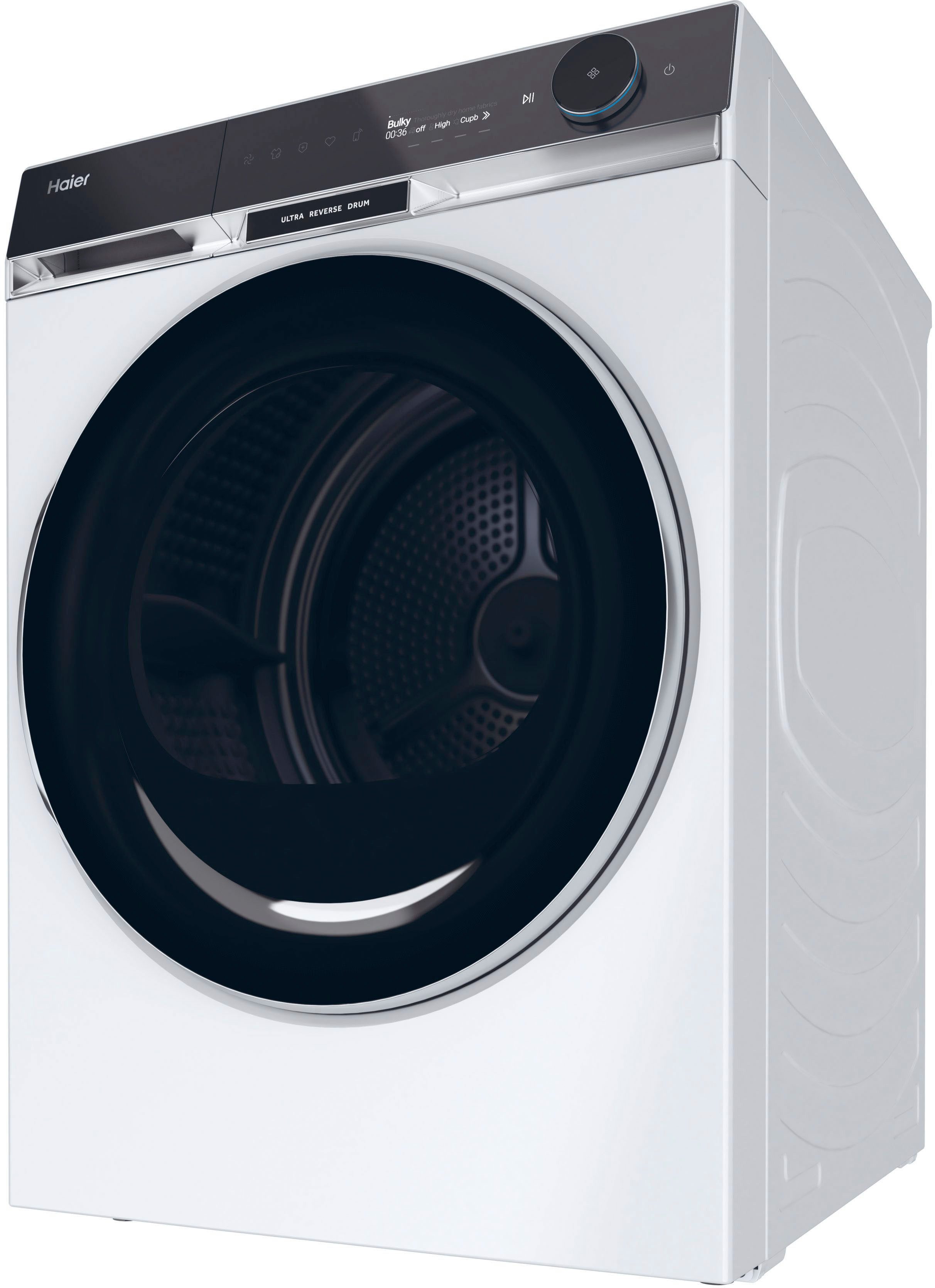 Haier Wärmepumpentrockner X Serie 11 HD90-A3Q397U1, UltraReverse: Perfekt gleichmäßiges Trocknen