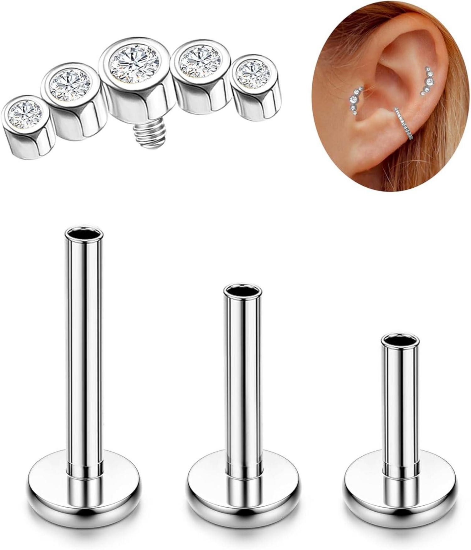 Adramata Piercing-Set Adramata G23 Titan Helix günstig online kaufen