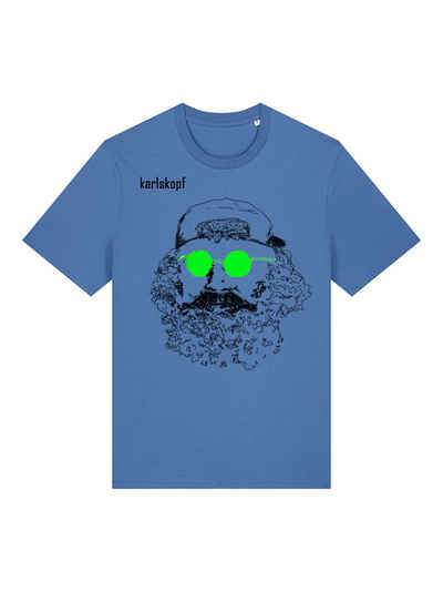 karlskopf Print-Shirt Rundhalsshirt Basic SKATER