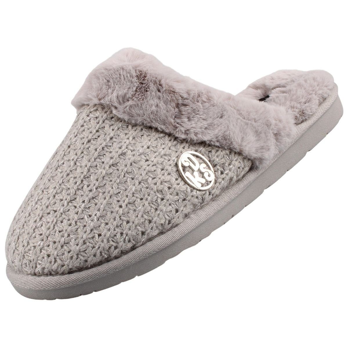 Dockers By Gerli Damen Hausschuh – Bequemer Schlupfschuh Mit Profilsohle