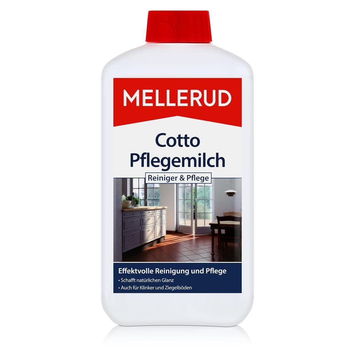Cotto Mellerud Pflegemilch 1L Schutz Spezialwaschmittel Glanz - und Mellerud