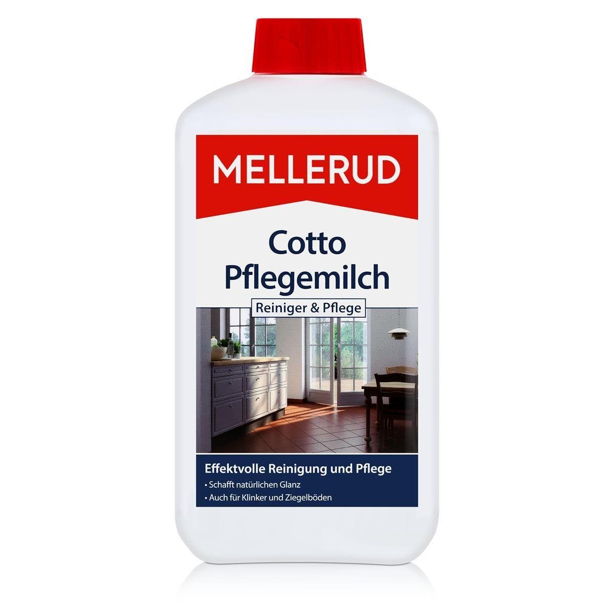 Mellerud Cotto Pflegemilch 1L - Schutz und Glanz Spezialwaschmittel