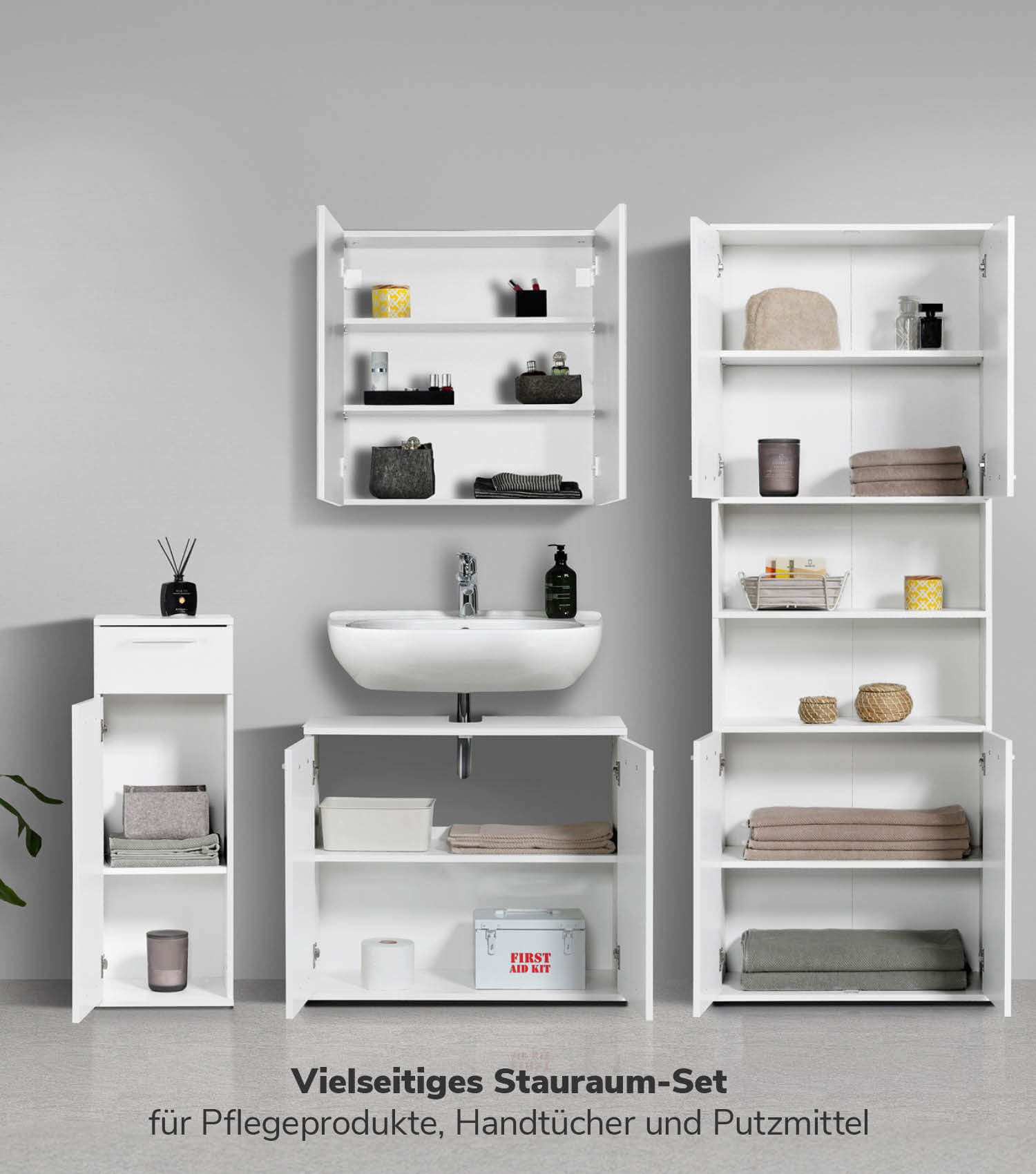 mokebo Badmöbel-Set Der Steuermann, (4-teilig), Böden günstig online kaufen