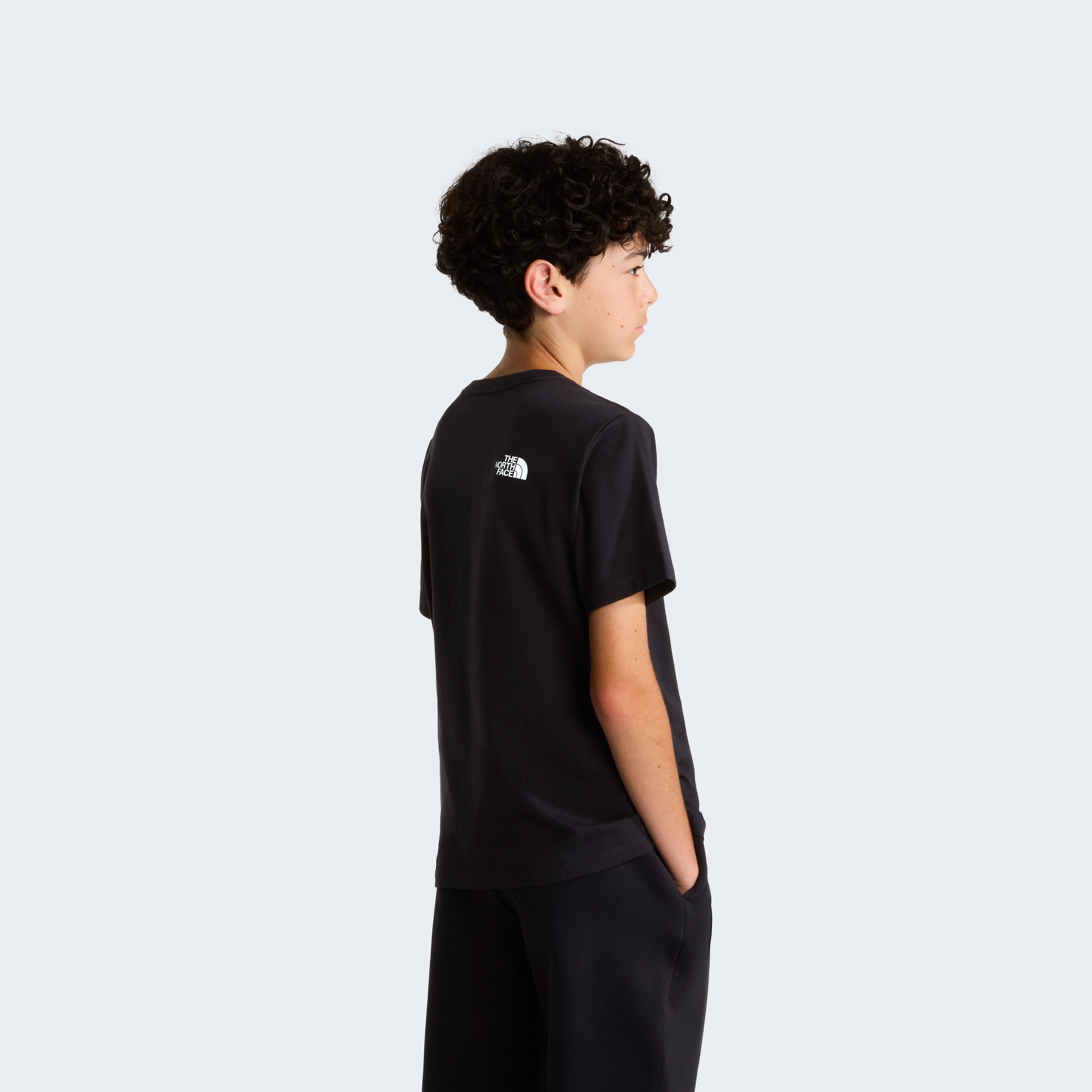 The North Face T-Shirt TEEN EVOLUTION HALF DOME SS TEE für Jugendliche, mit sportlichem Stil, Kurzarmdesign, aus Baumwolle – Bild 3 von 5