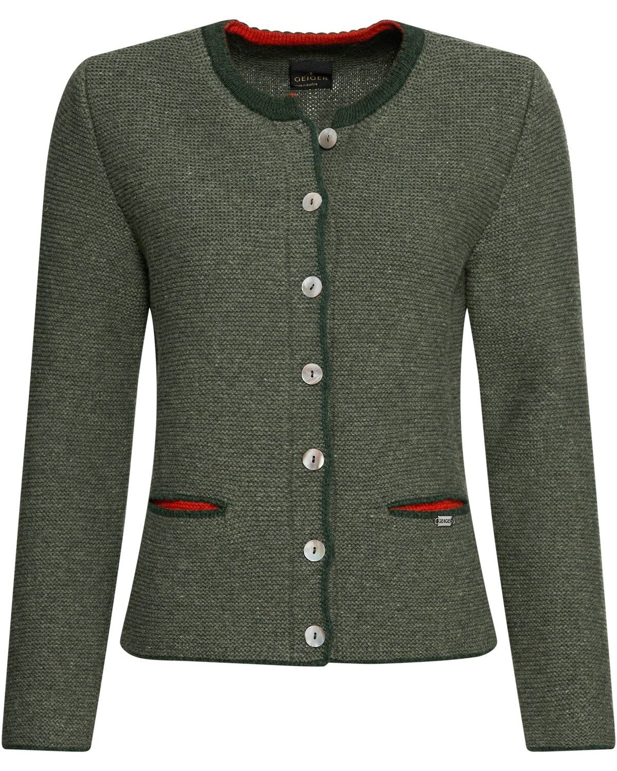 Geiger Trachtenjacke Links-Links-Strickjacke