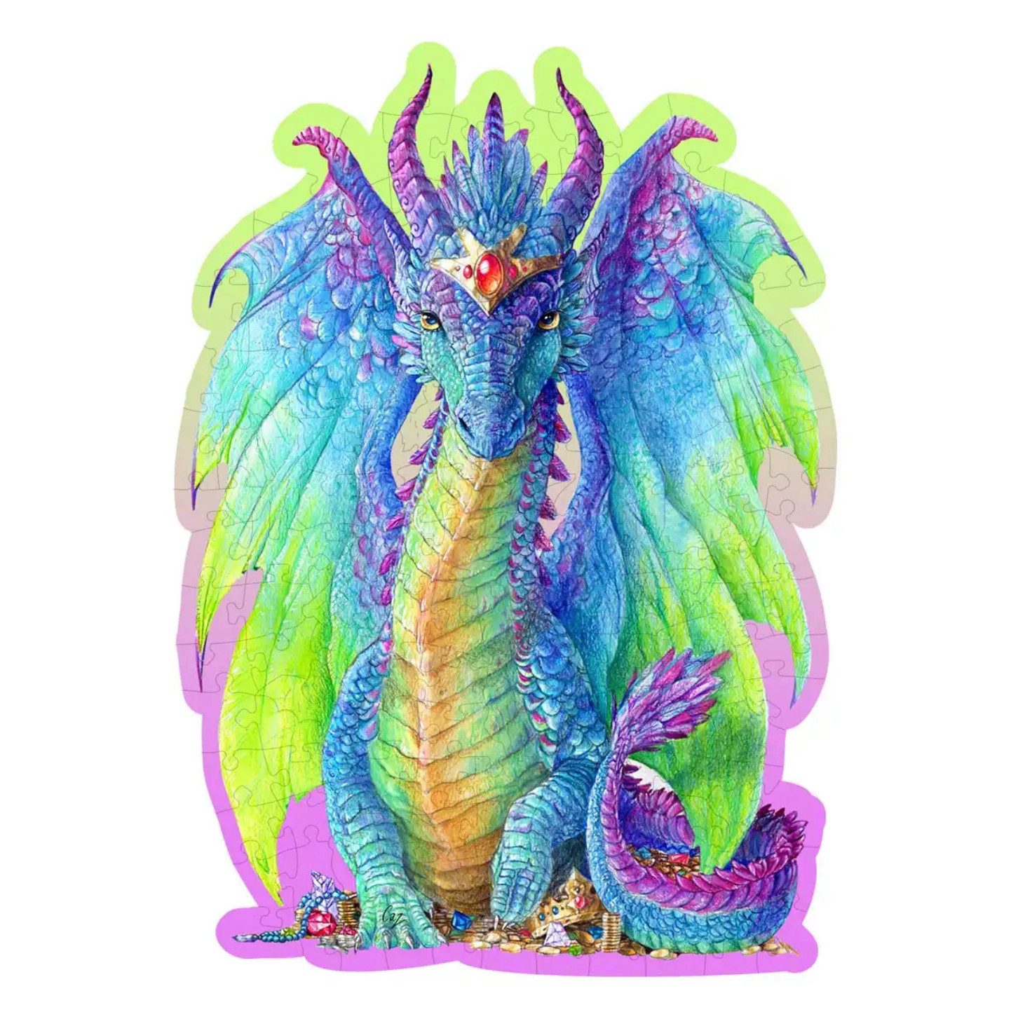 Puzzle WOODEN CITY Holzpuzzle MAGNIFICENT DRAGON Geschenkidee