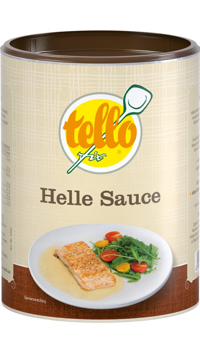 tellofix Gewürz Tellofix Helle Sauce, 1er Pack (1x400g Packung), 1 x 400 g, 1 St.