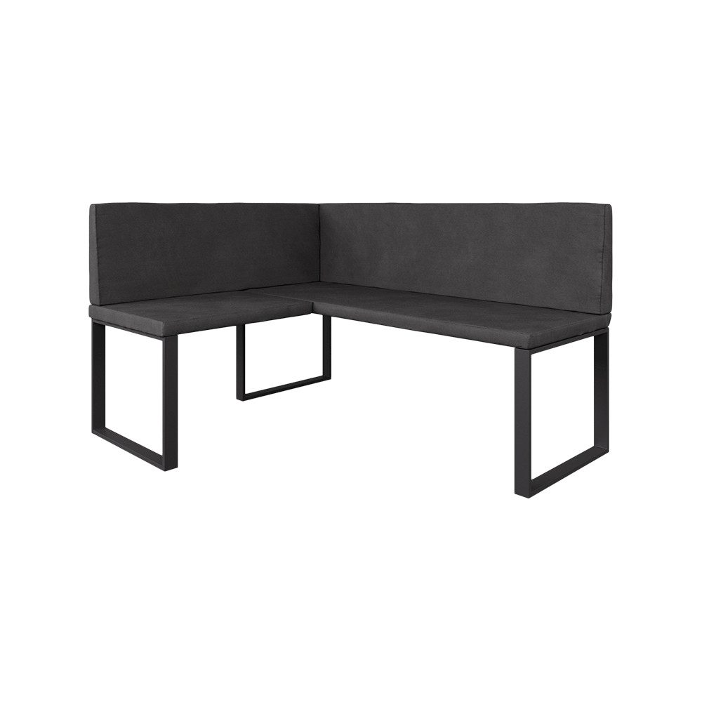 Vicco Sitzbank Ravon, Anthrazit, 120 x 150 cm (1-St)