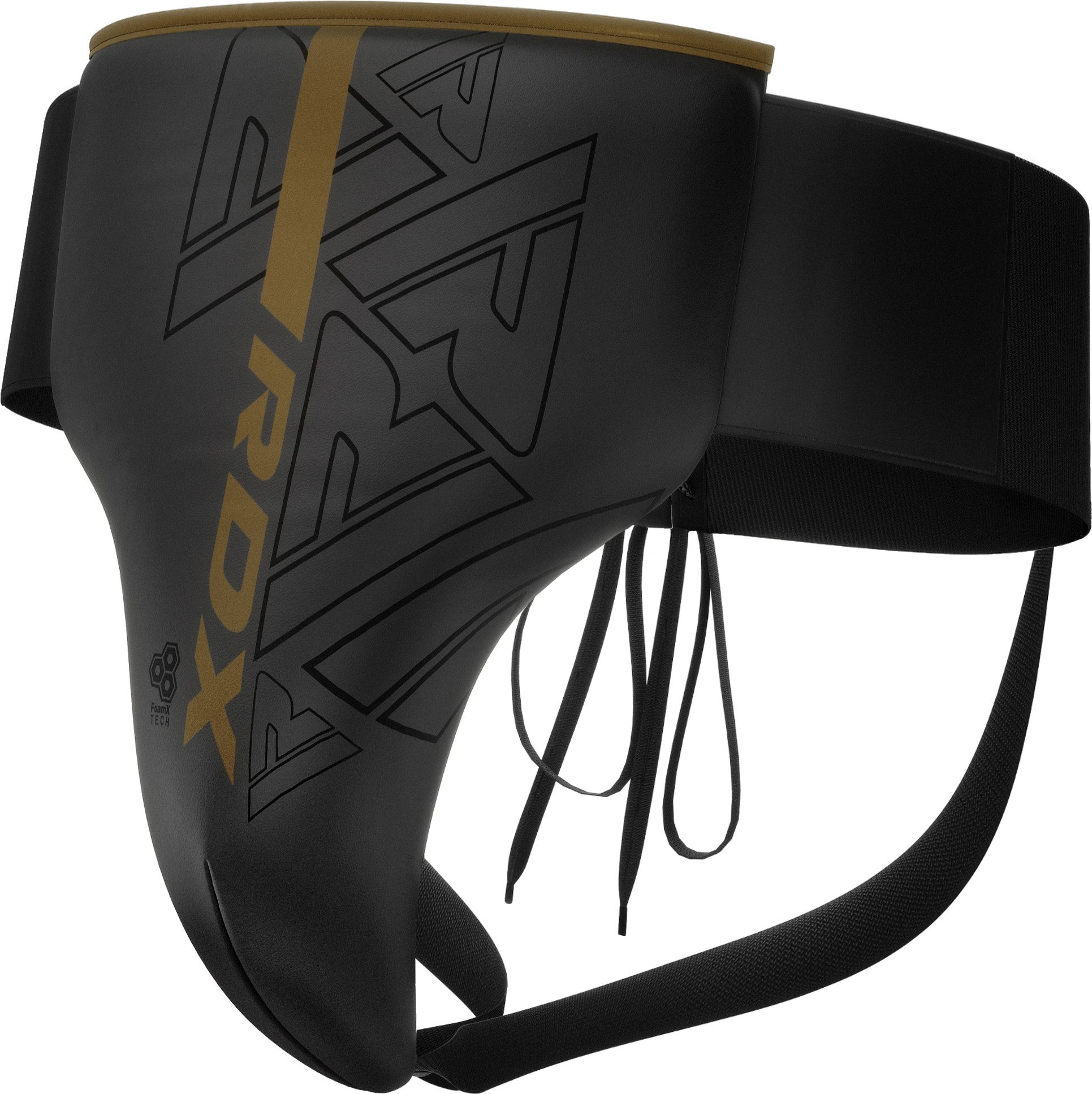 RDX Sports Tiefschutz RDX Groin Guard für Boxen Kickboxen Leder Männer Jockstrap Protector