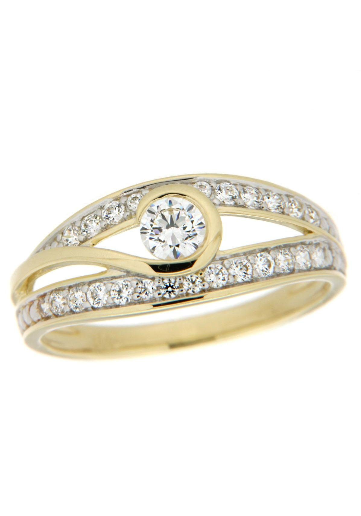 Goldring Schmuck Geschenk Gold 333 Damenring Goldring