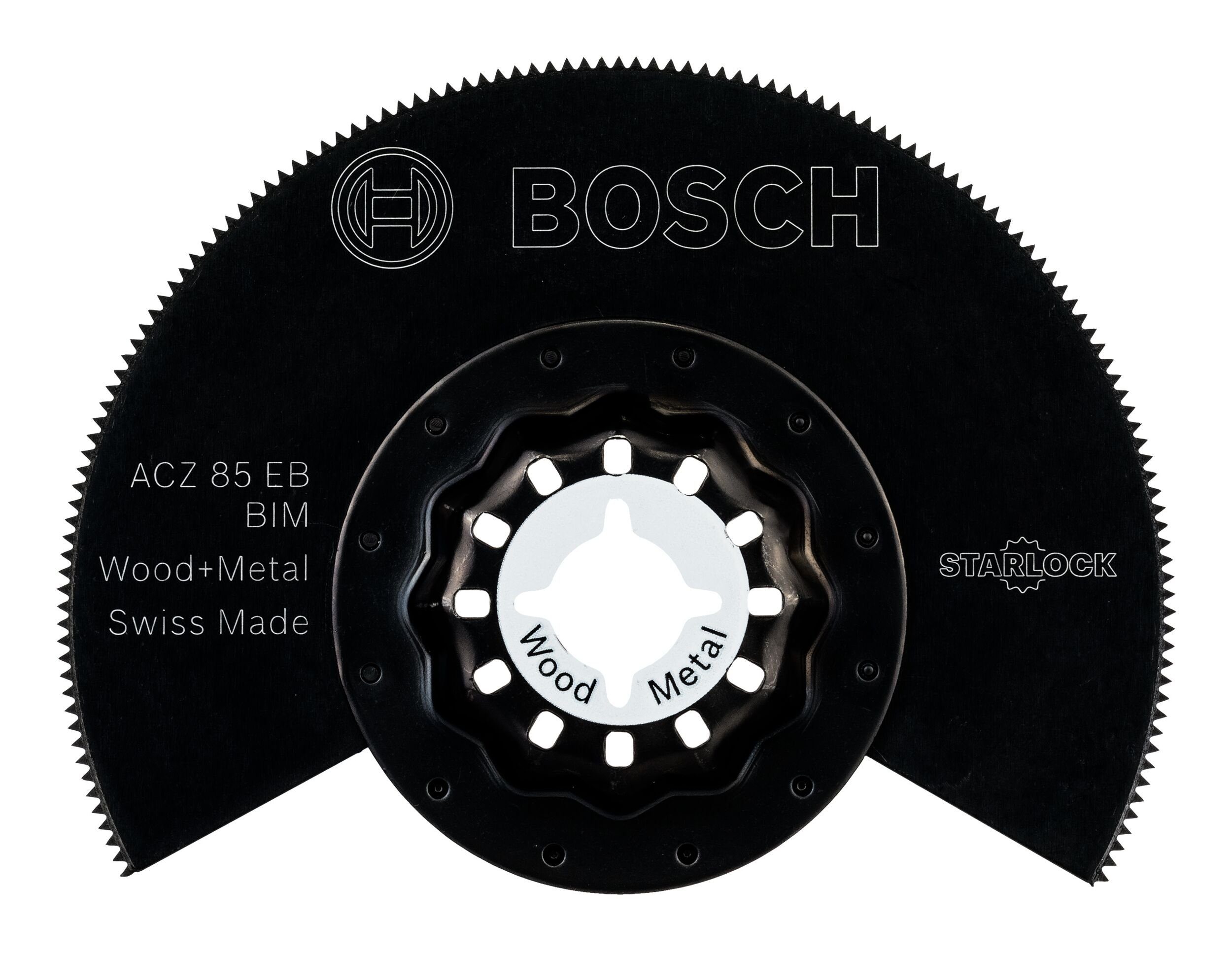 BOSCH Segmentsägeblatt, ACZ 85 EB Starlock, Wood and Metal BIM - 85 mm
