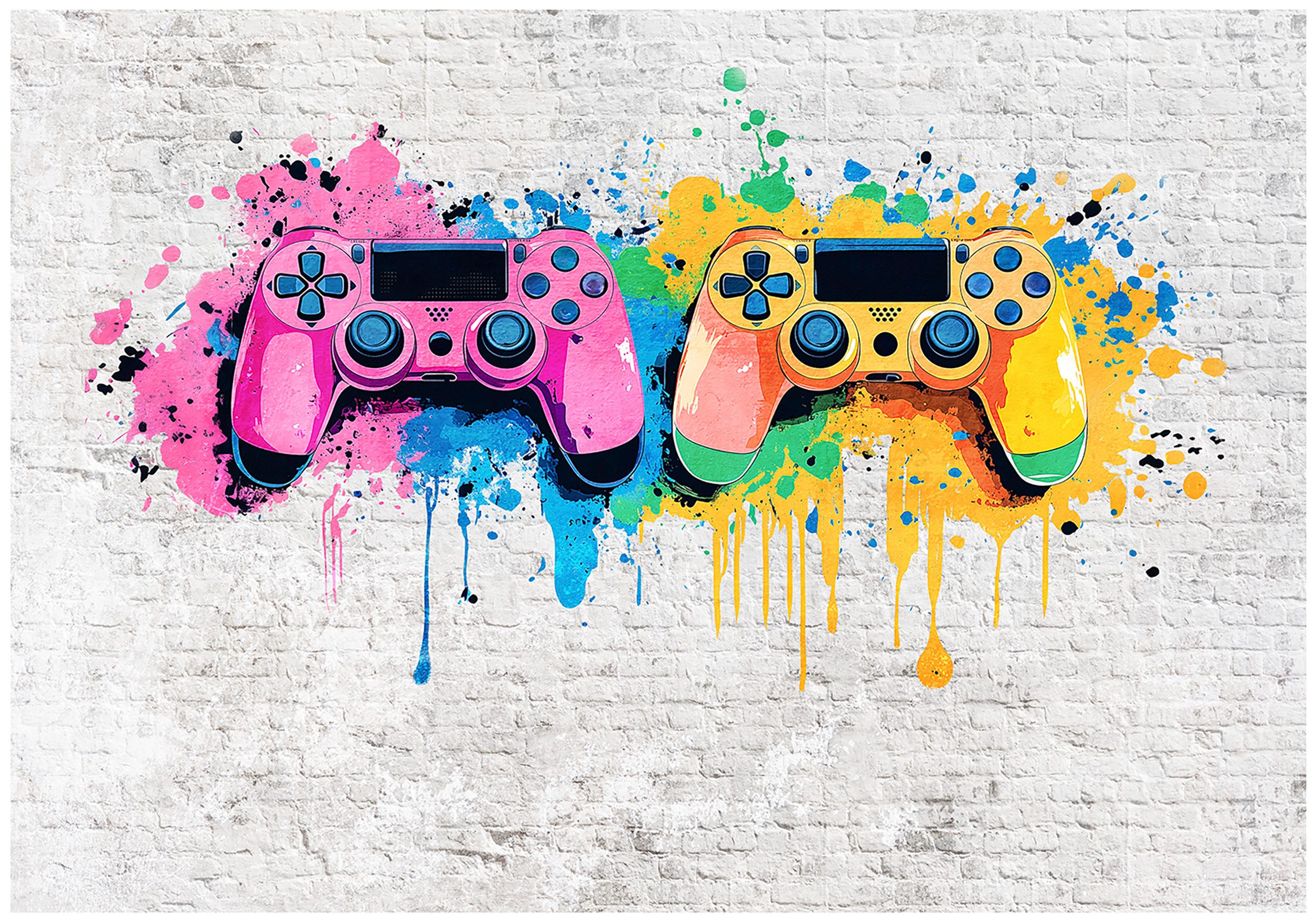 Wallarena Fototapete Kinderzimmer Jungen Gaming Pad günstig online kaufen