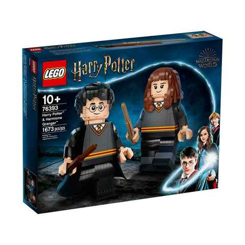 LEGO® Konstruktionsspielsteine LEGO® Harry Potter™ - Harry Potter™ & Hermine Granger™, (Set, 1673 St)