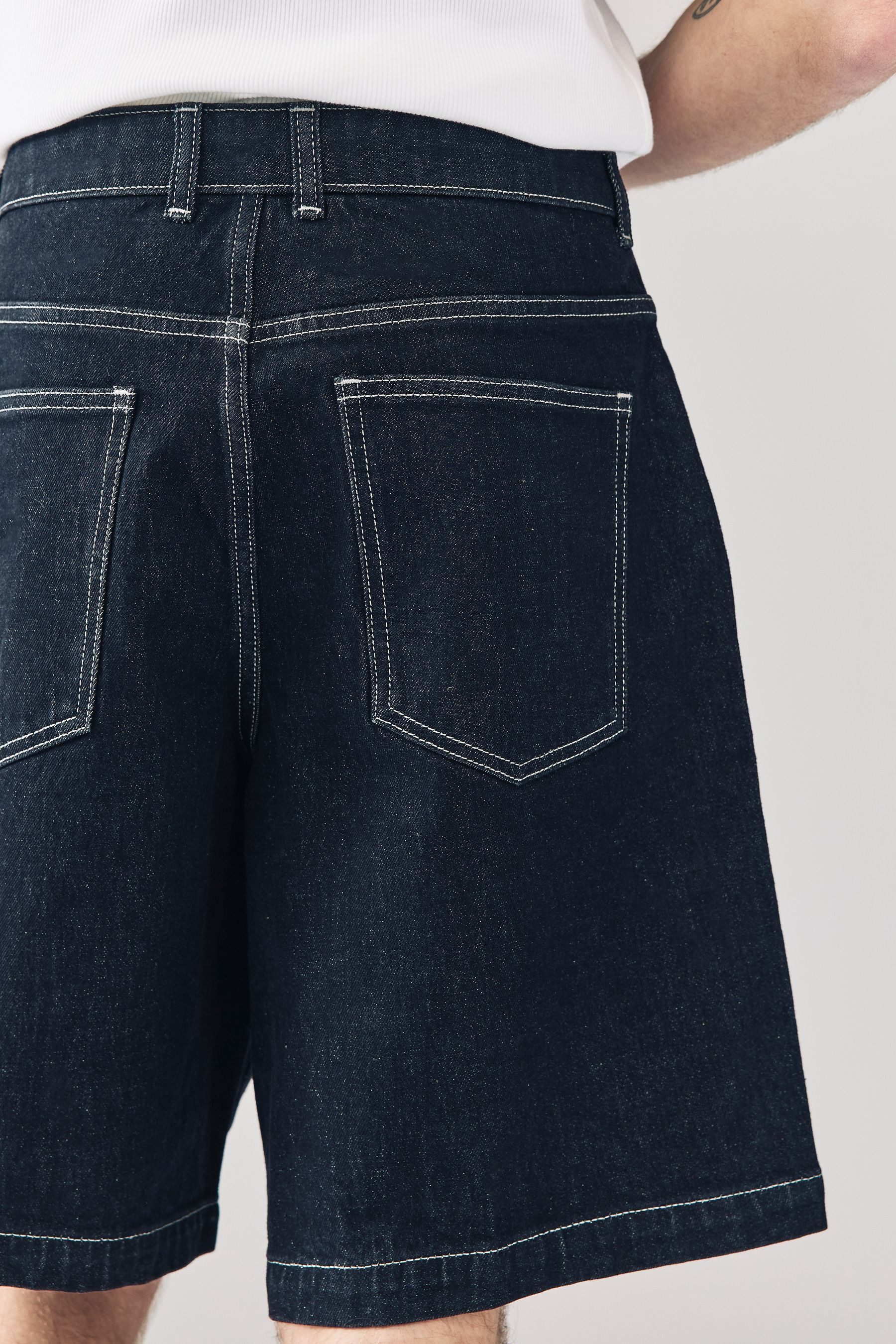 Next Jeansshorts Denimshorts im Relaxed Fit (1-tlg) günstig online kaufen