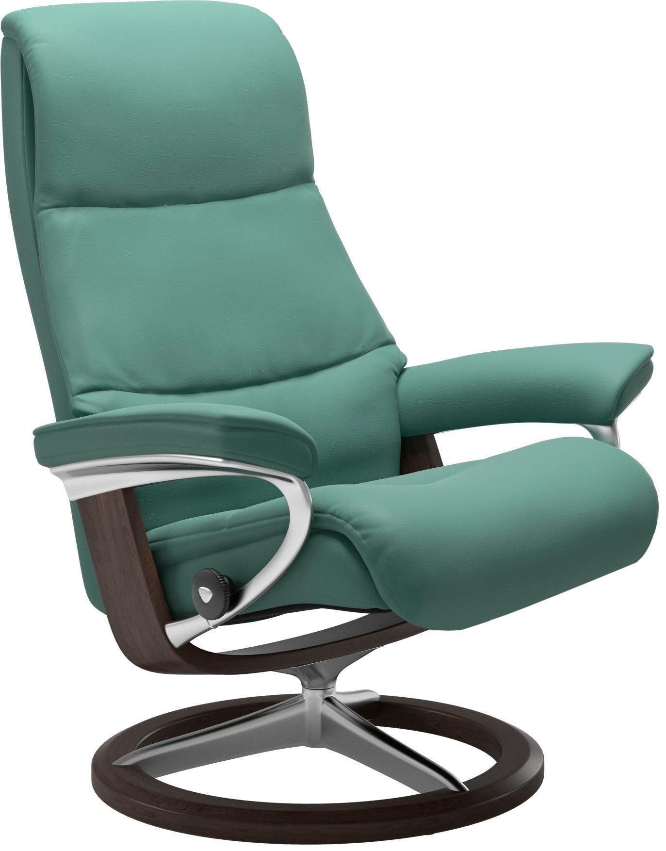 Base, Wenge mit Stressless® View, Relaxsessel Größe S,Gestell Signature