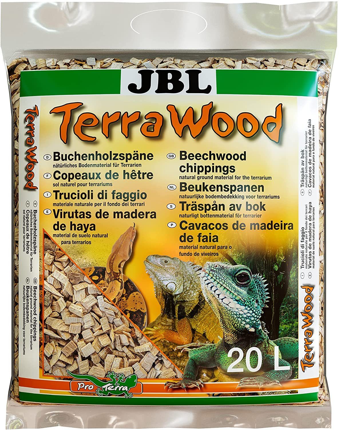 Terrarien-Substrat JBL Bodengründe für Terraristik, JBL TerraBasis, TerraCoco,TerraWood
