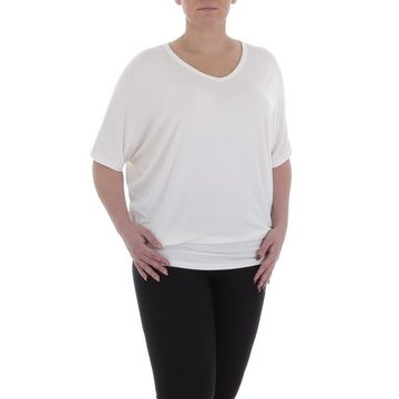 Ital-Design T-Shirt Damen Freizeit (85915837) T-Shirt in Weiß