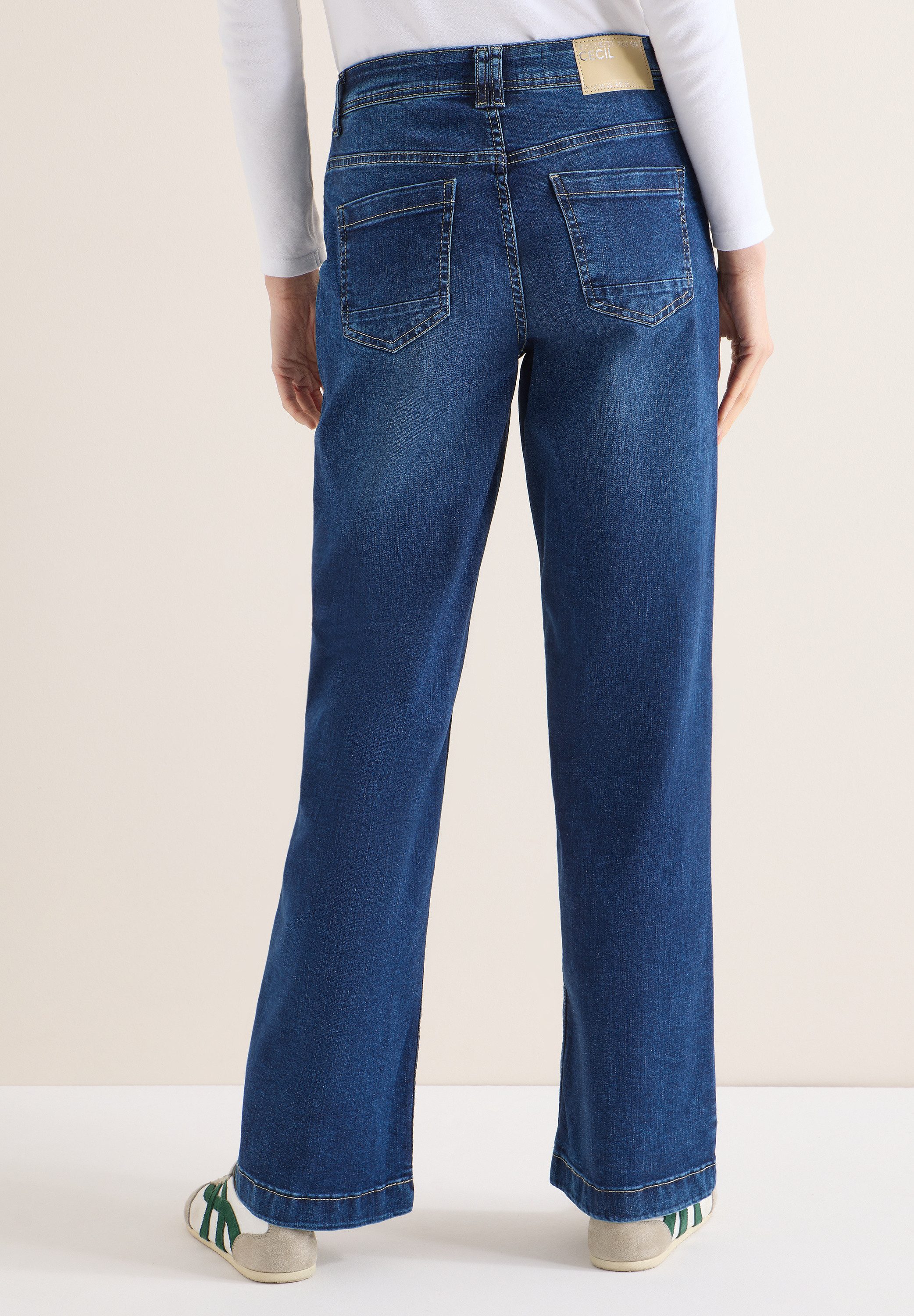 CECIL Weite Jeans NEELE im Five-Pocket Style