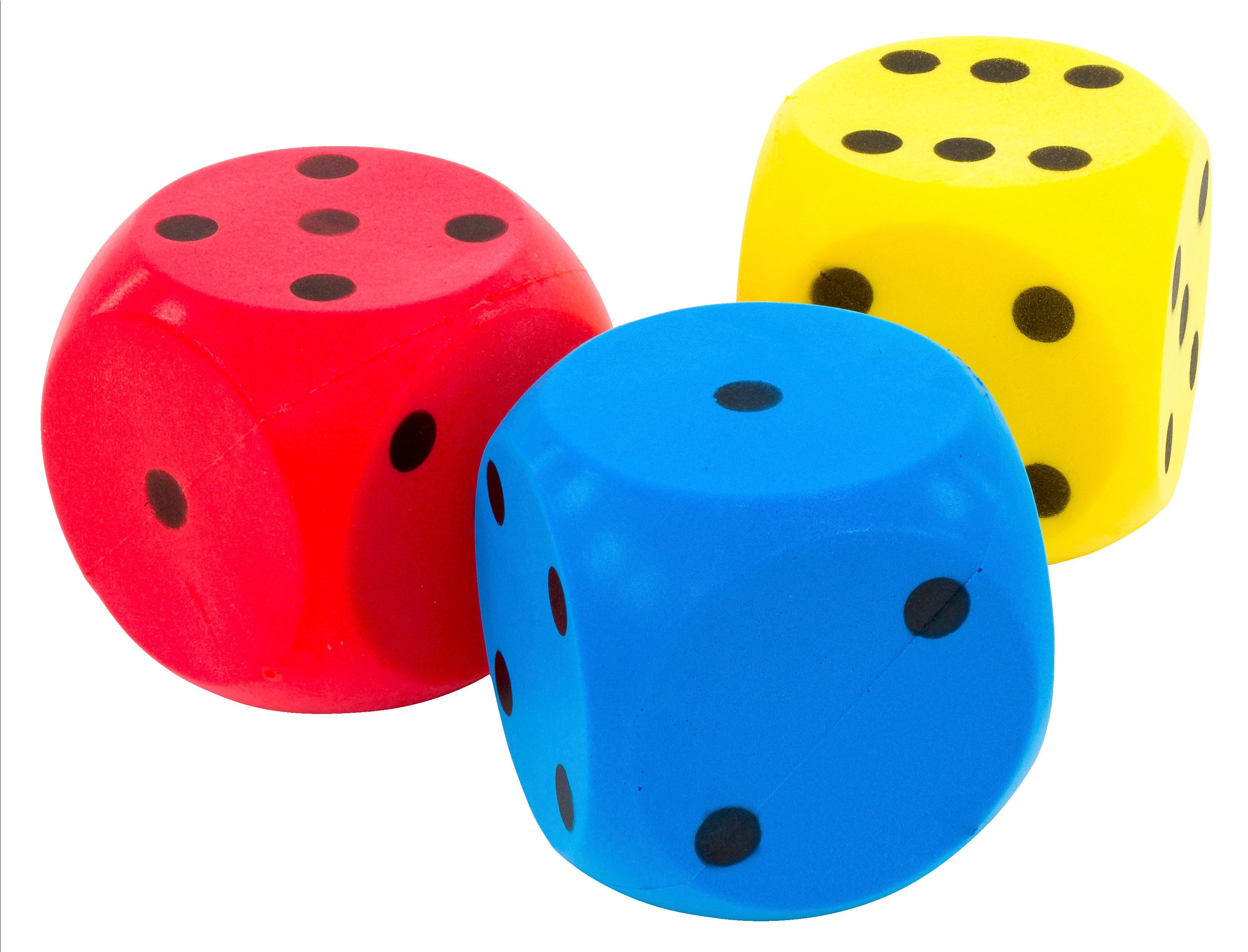 Betzold Lernspielzeug Schaumstoffwürfel, 16 cm, 3 günstig online kaufen