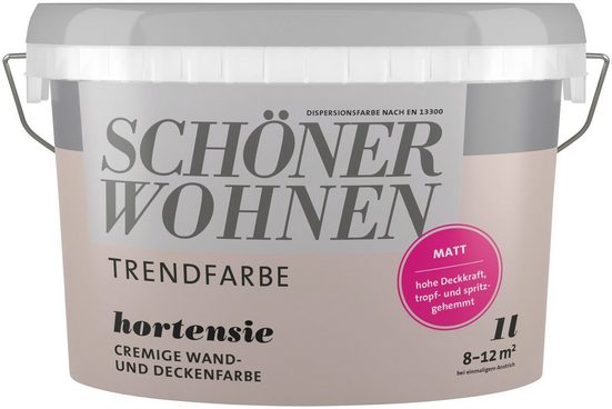 SCHÖNER WOHNEN-Kollektion Wand- und Deckenfarbe »Trendfarbe«, matt