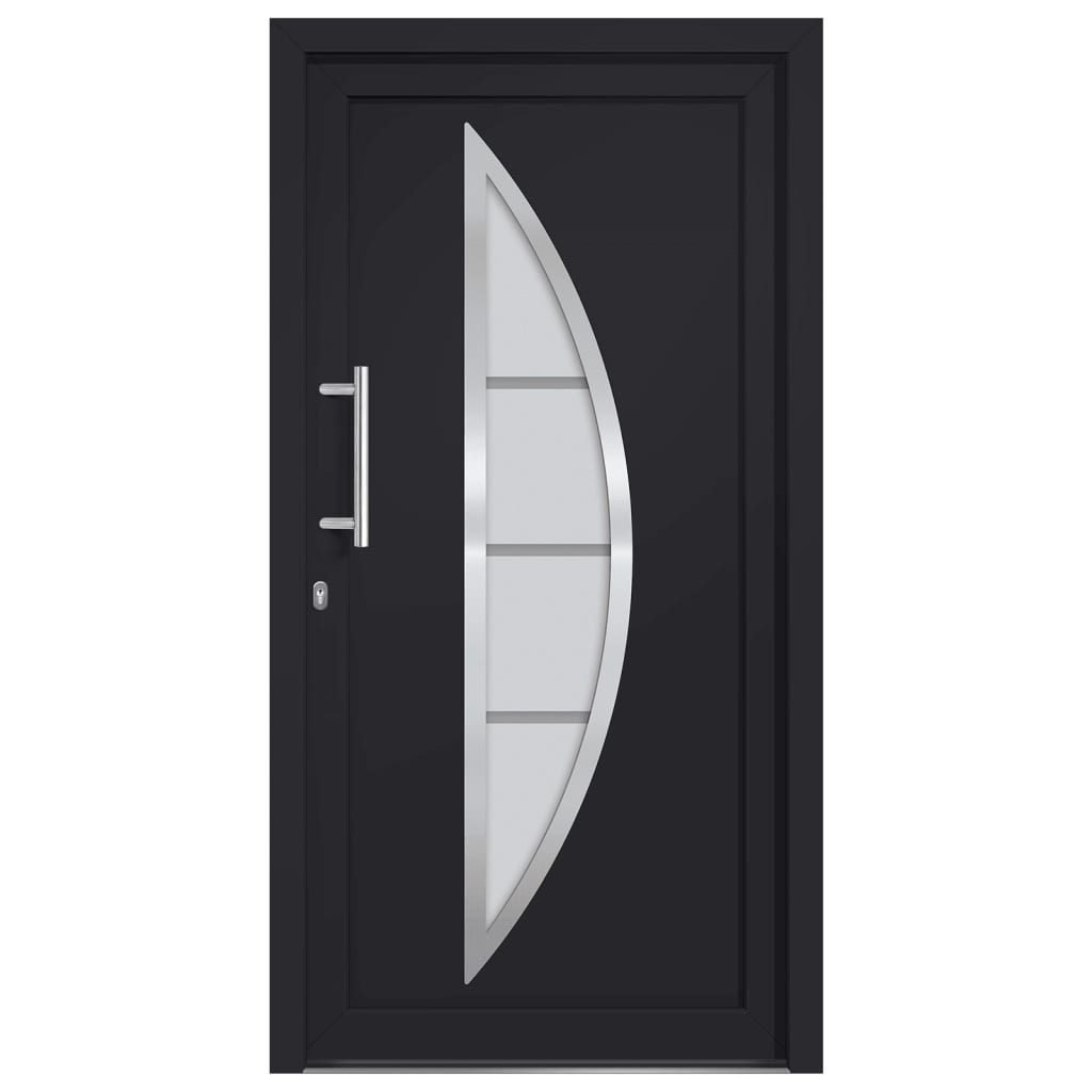 vidaXL Haustür Haustür Anthrazit 98x190 cm günstig online kaufen